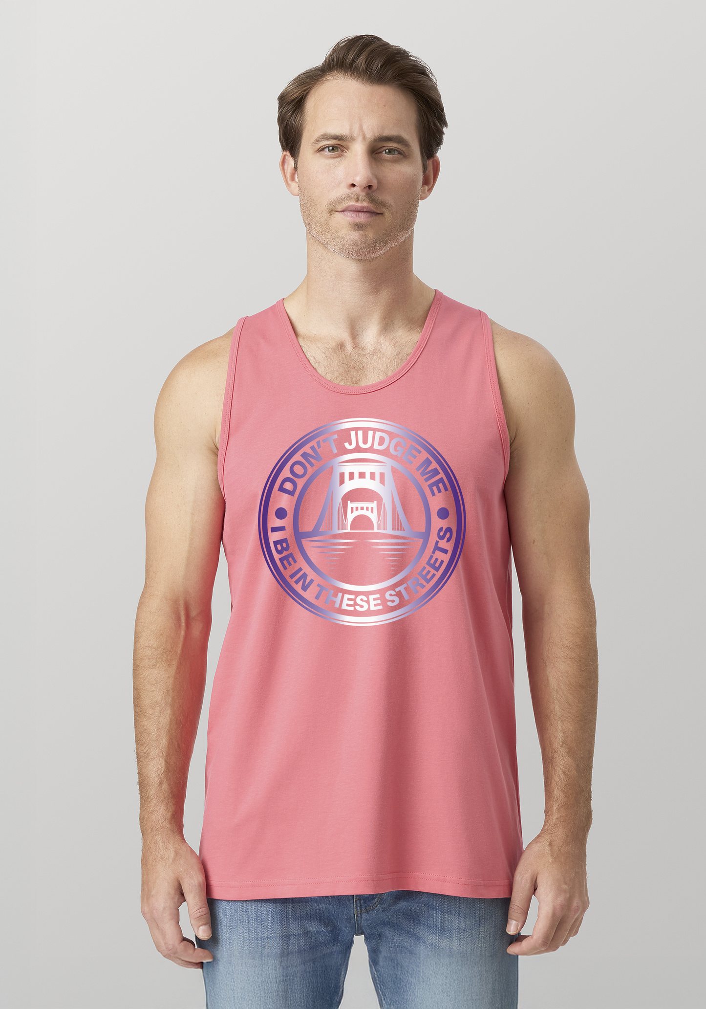 Coral Men's Tank Top - The Capital