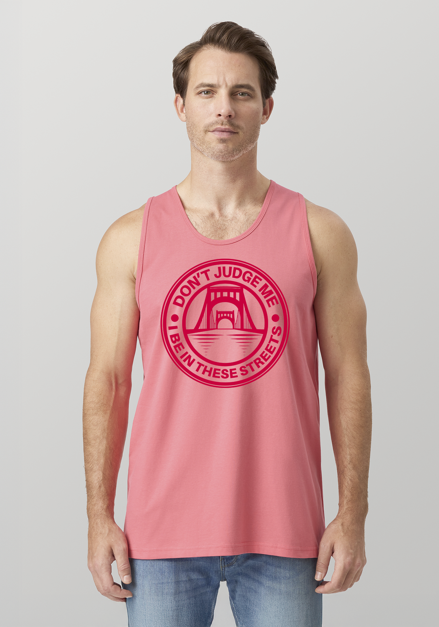 Coral Men's Tank Top - The Capital