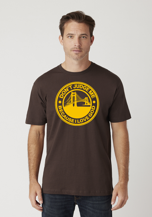 Brown Unisex Faith T-Shirt - The Bay