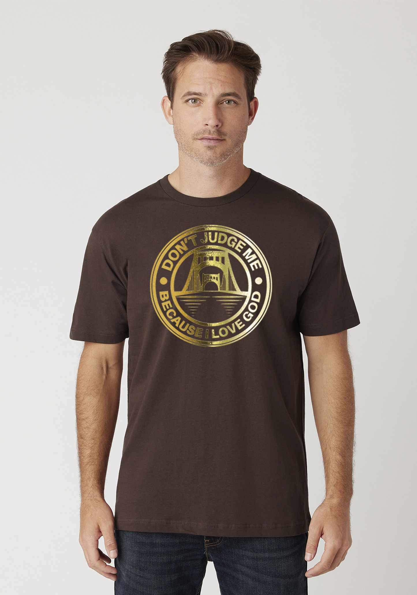 Brown Unisex Faith T-Shirt - The Capital