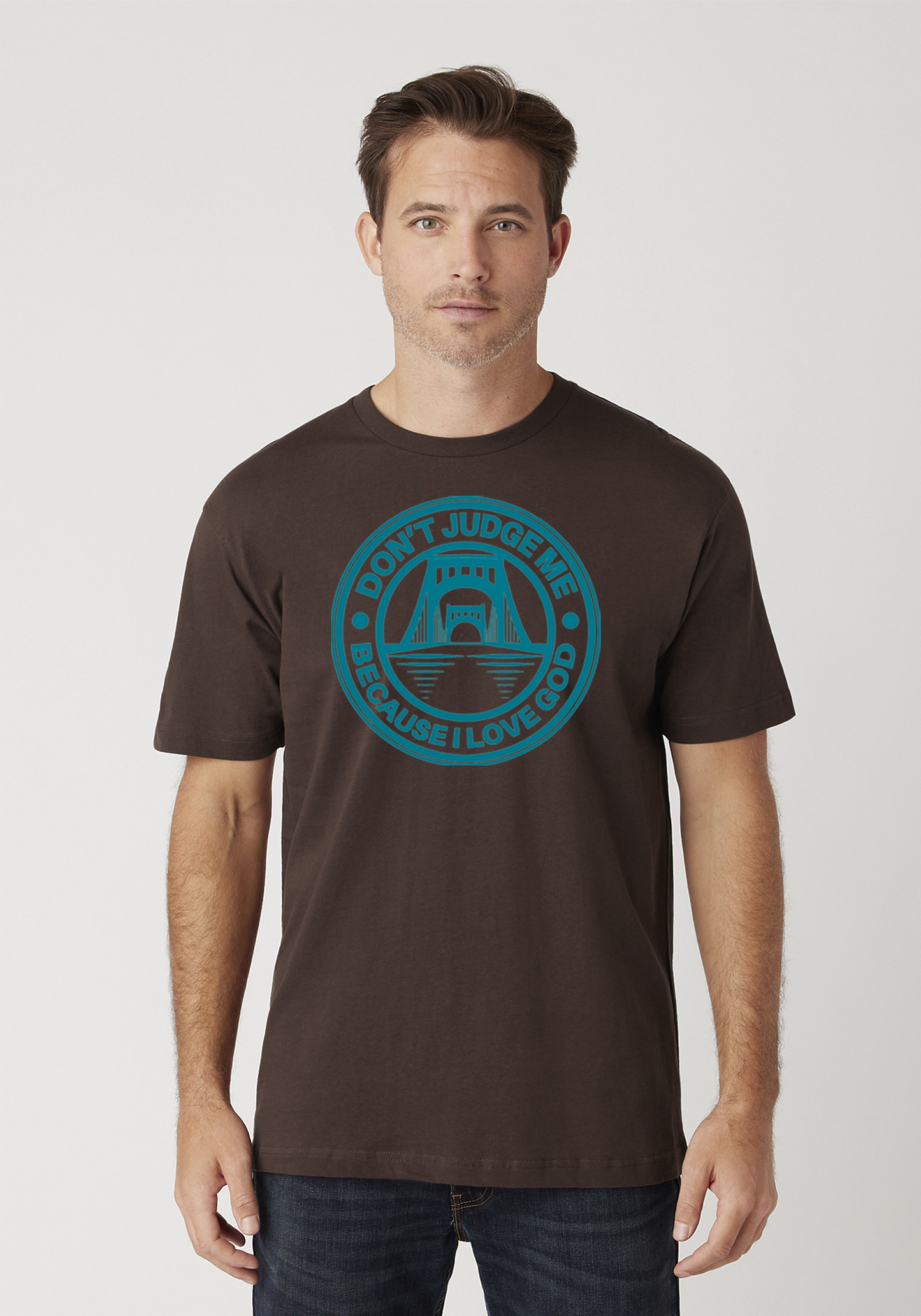 Brown Unisex Faith T-Shirt - The Capital