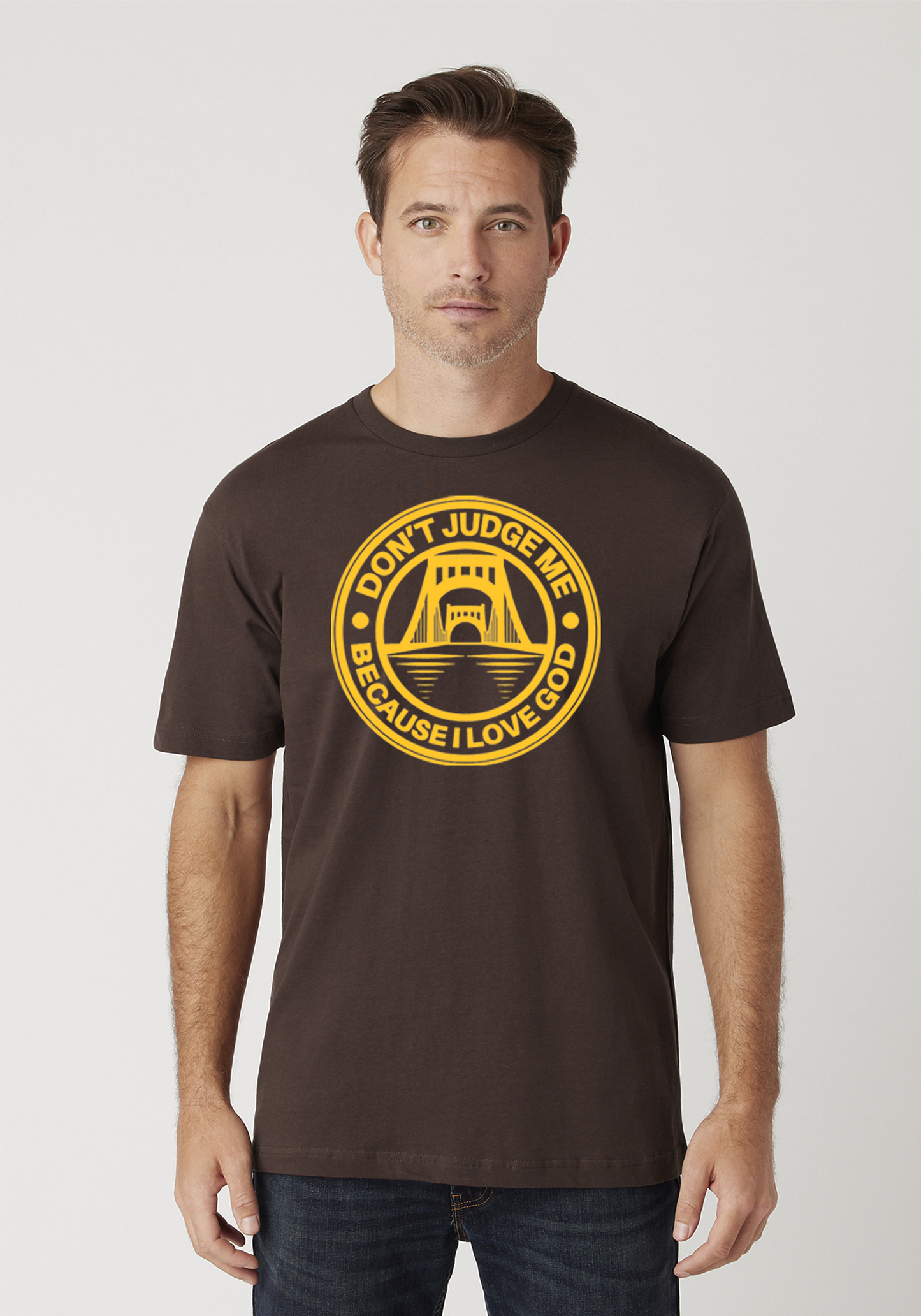 Brown Unisex Faith T-Shirt - The Capital