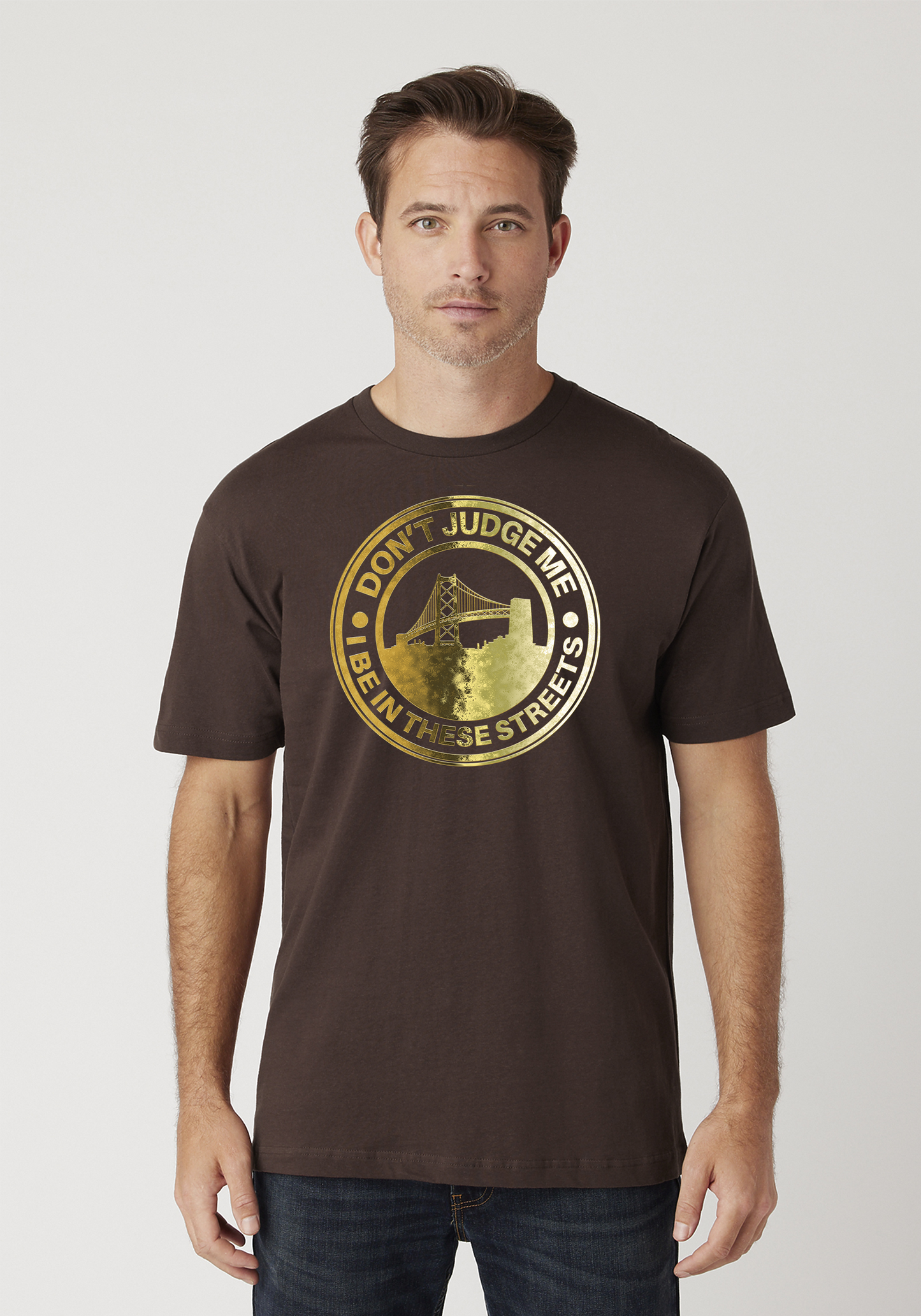 Brown Unisex T-Shirt - The Town