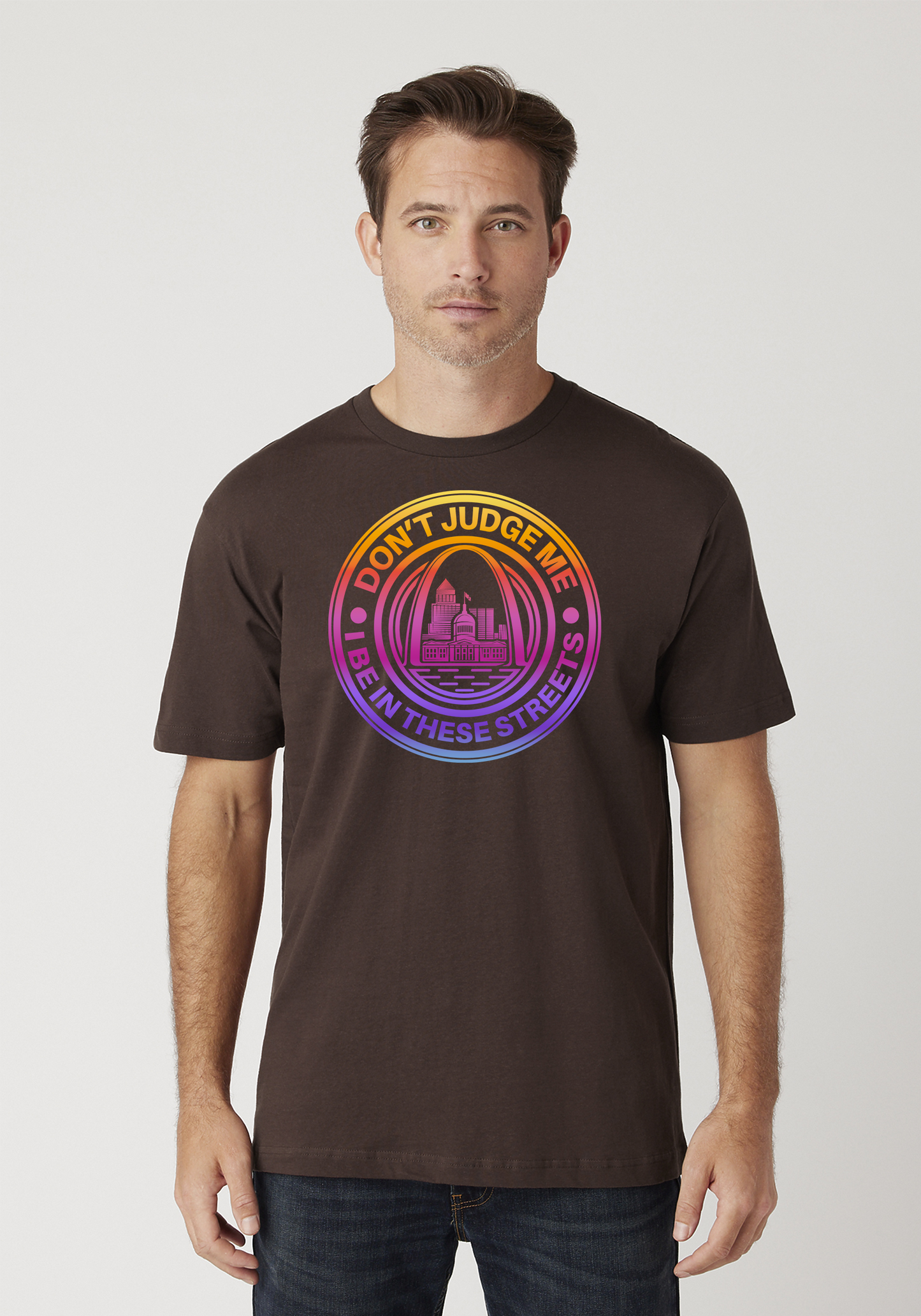 Brown Unisex T-Shirt - The Lou