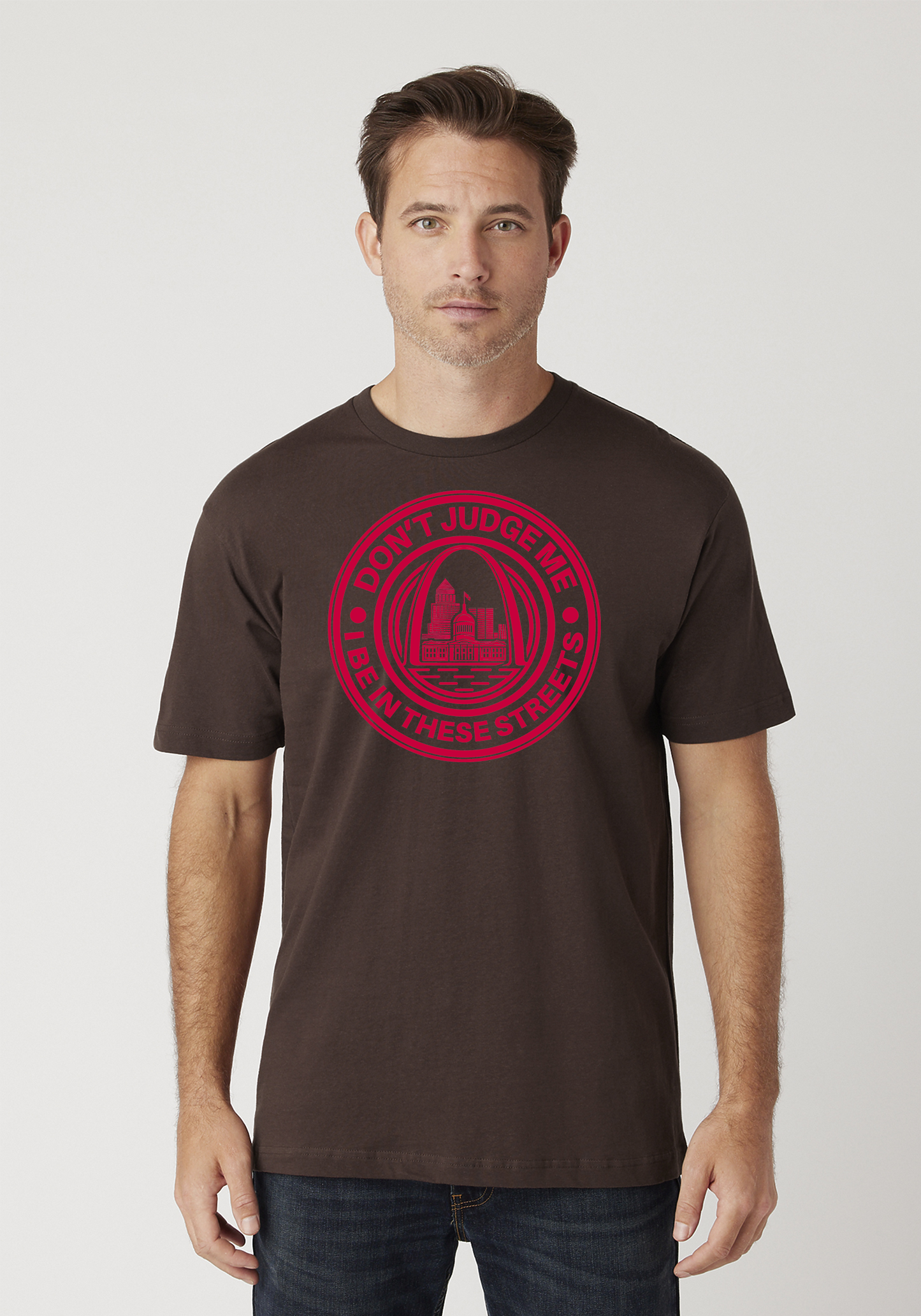 Brown Unisex T-Shirt - The Lou