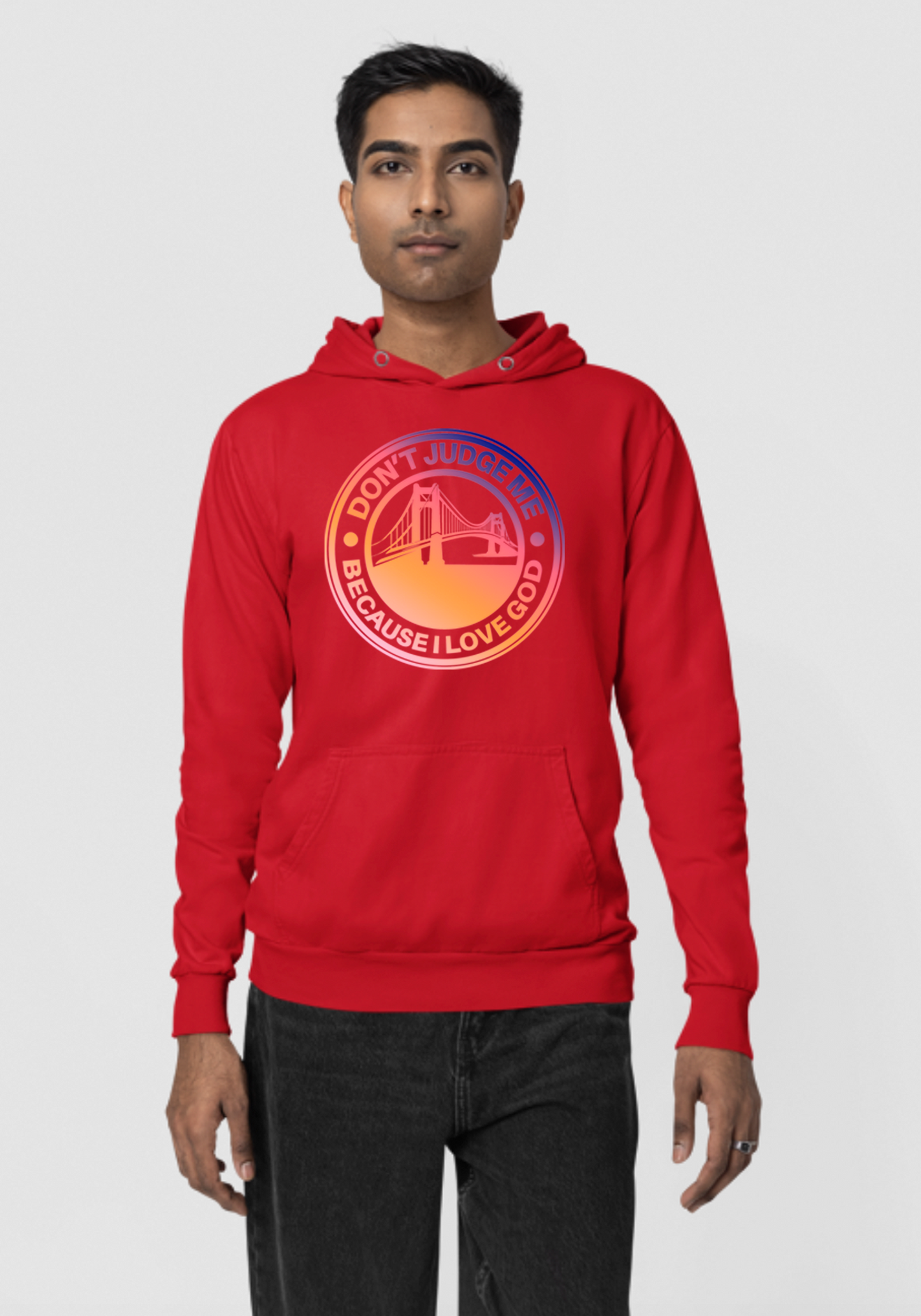 Red - Unisex Faith Hoodie – The Bay