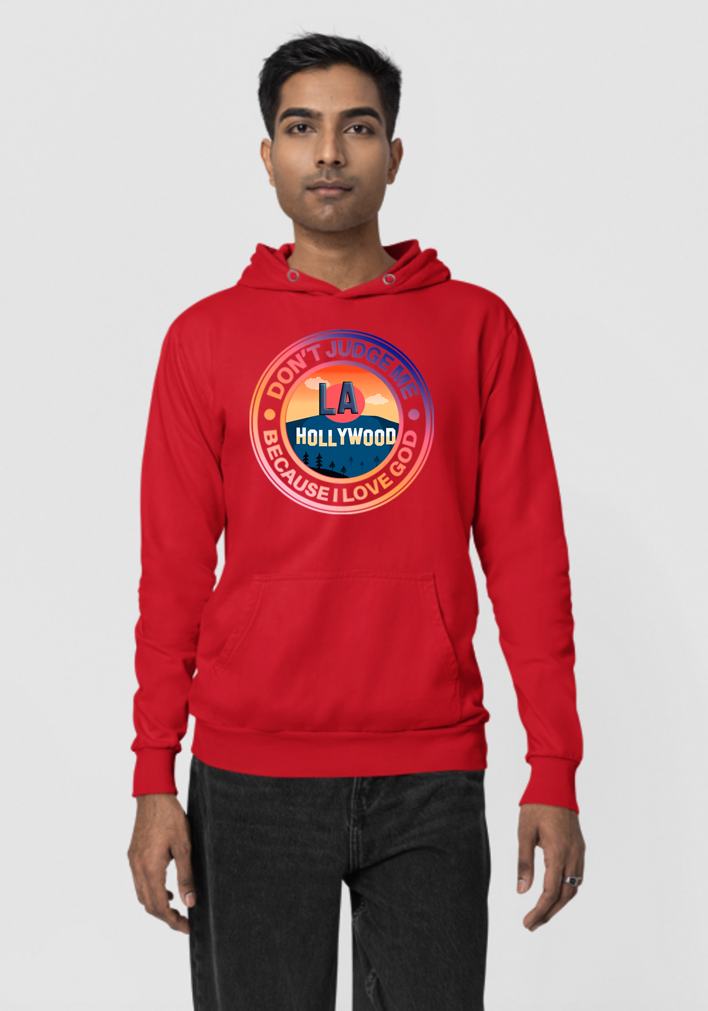 Red - Unisex Faith Hoodie – Hollywood