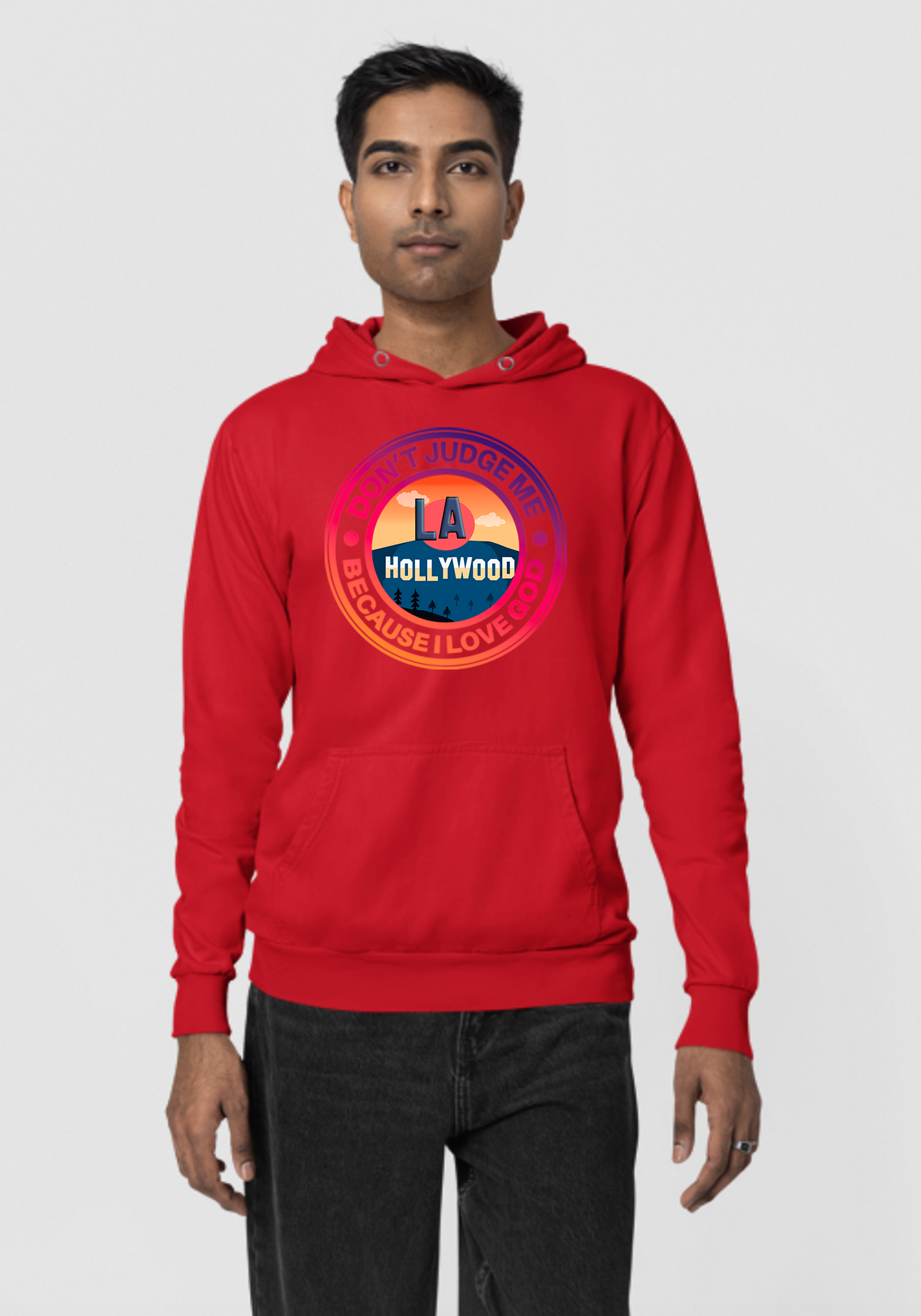 Red - Unisex Faith Hoodie – Hollywood