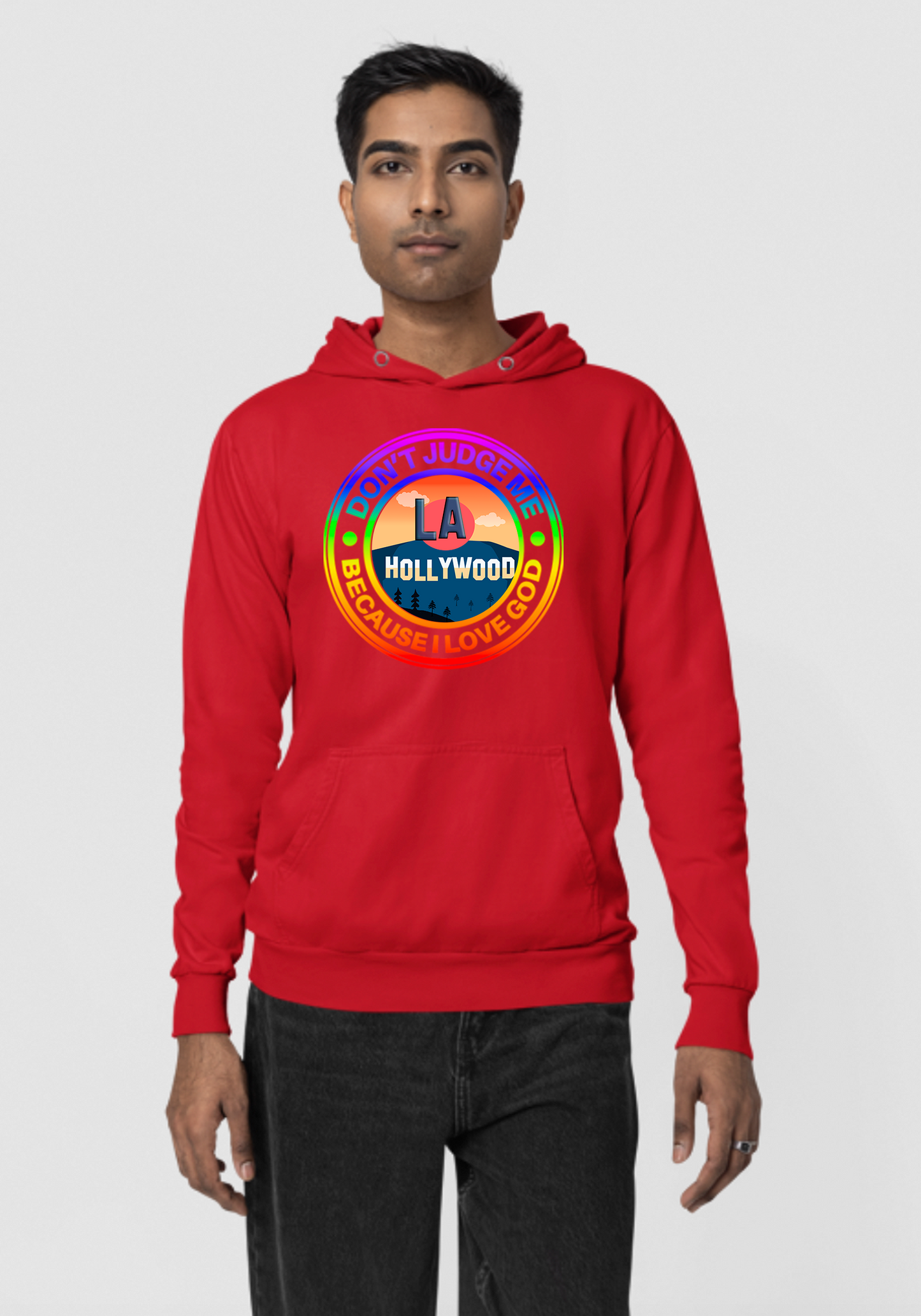 Red - Unisex Faith Hoodie – Hollywood