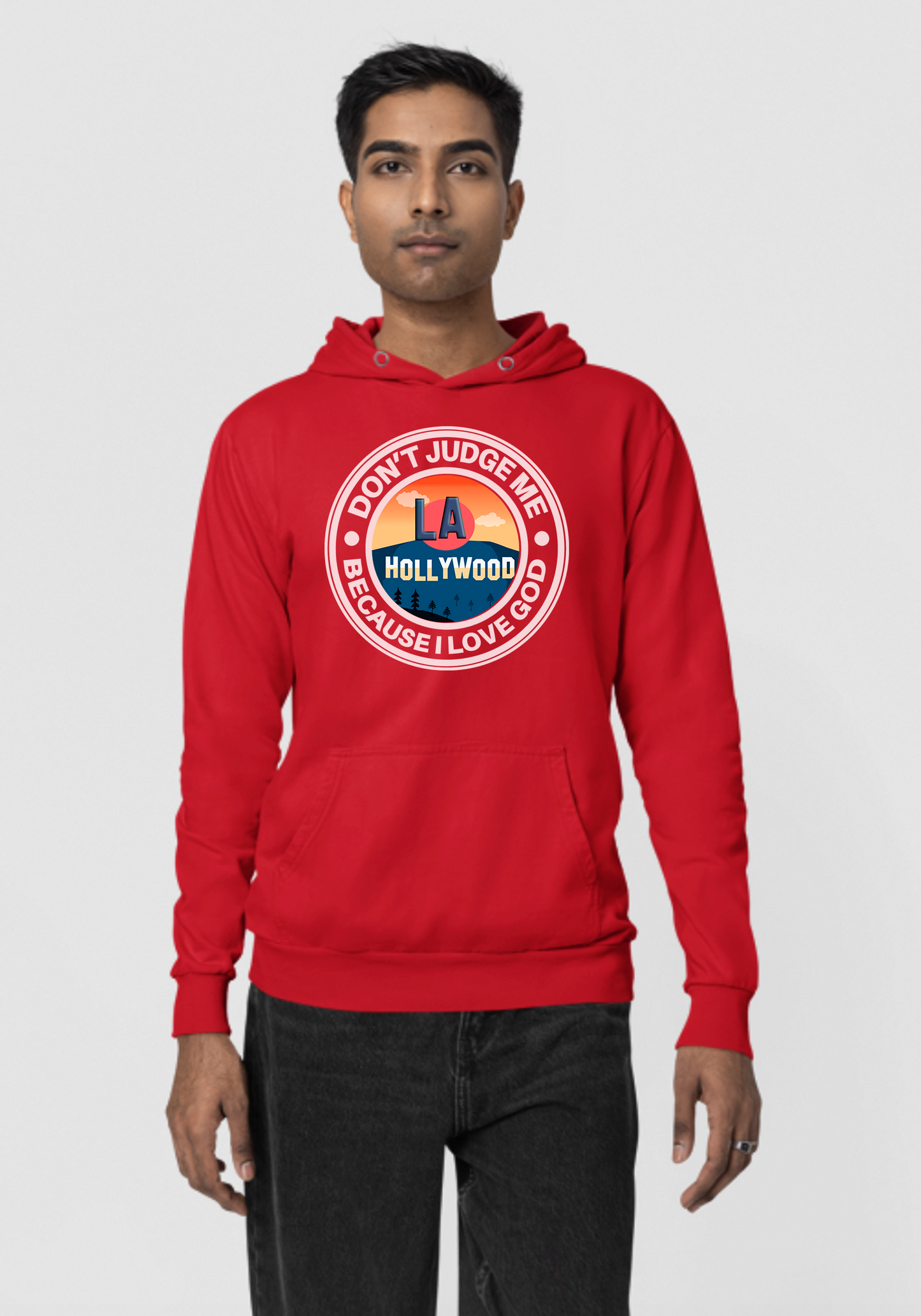 Red - Unisex Faith Hoodie – Hollywood