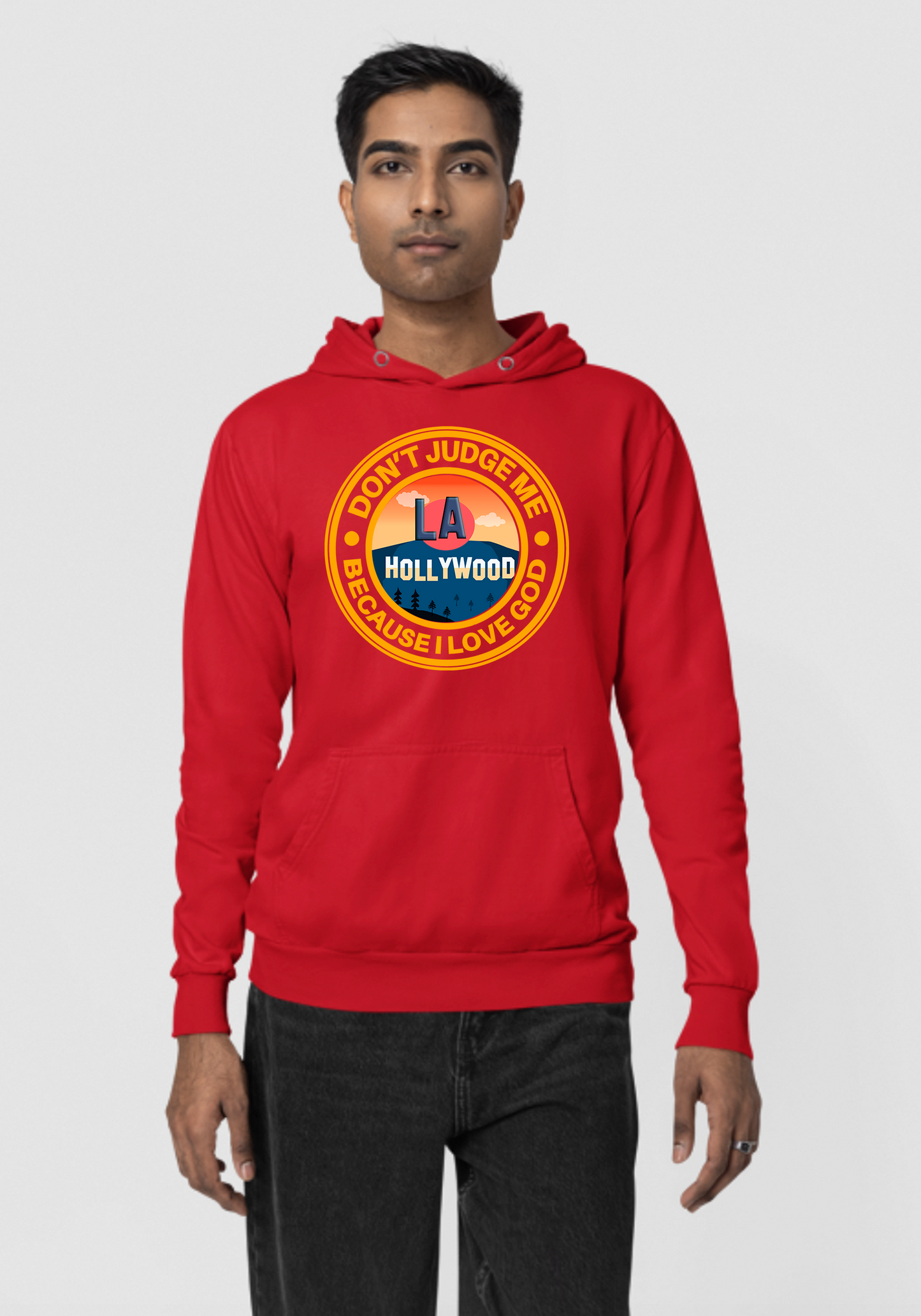 Red - Unisex Faith Hoodie – Hollywood