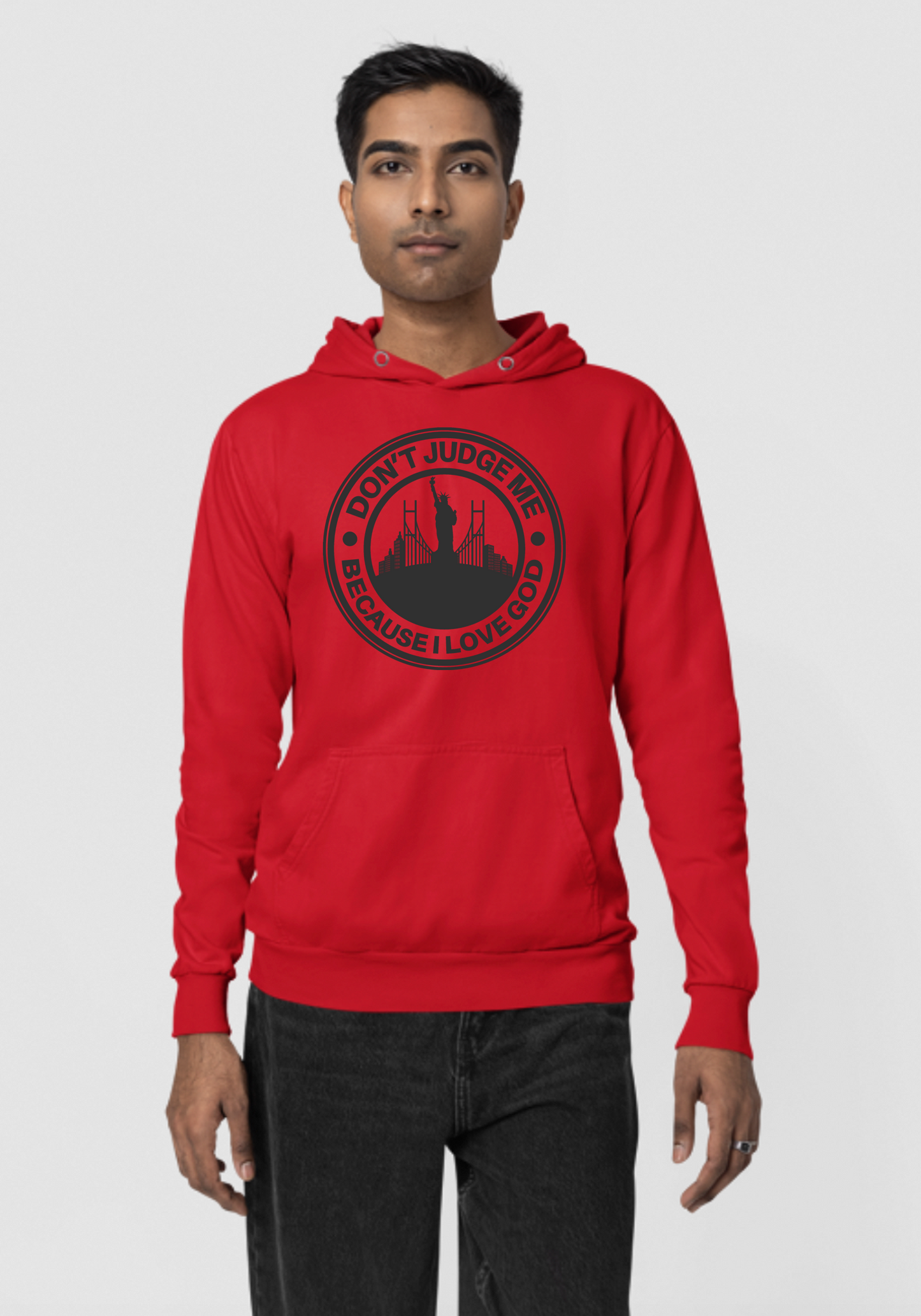 Red - Unisex Faith Hoodie – The City