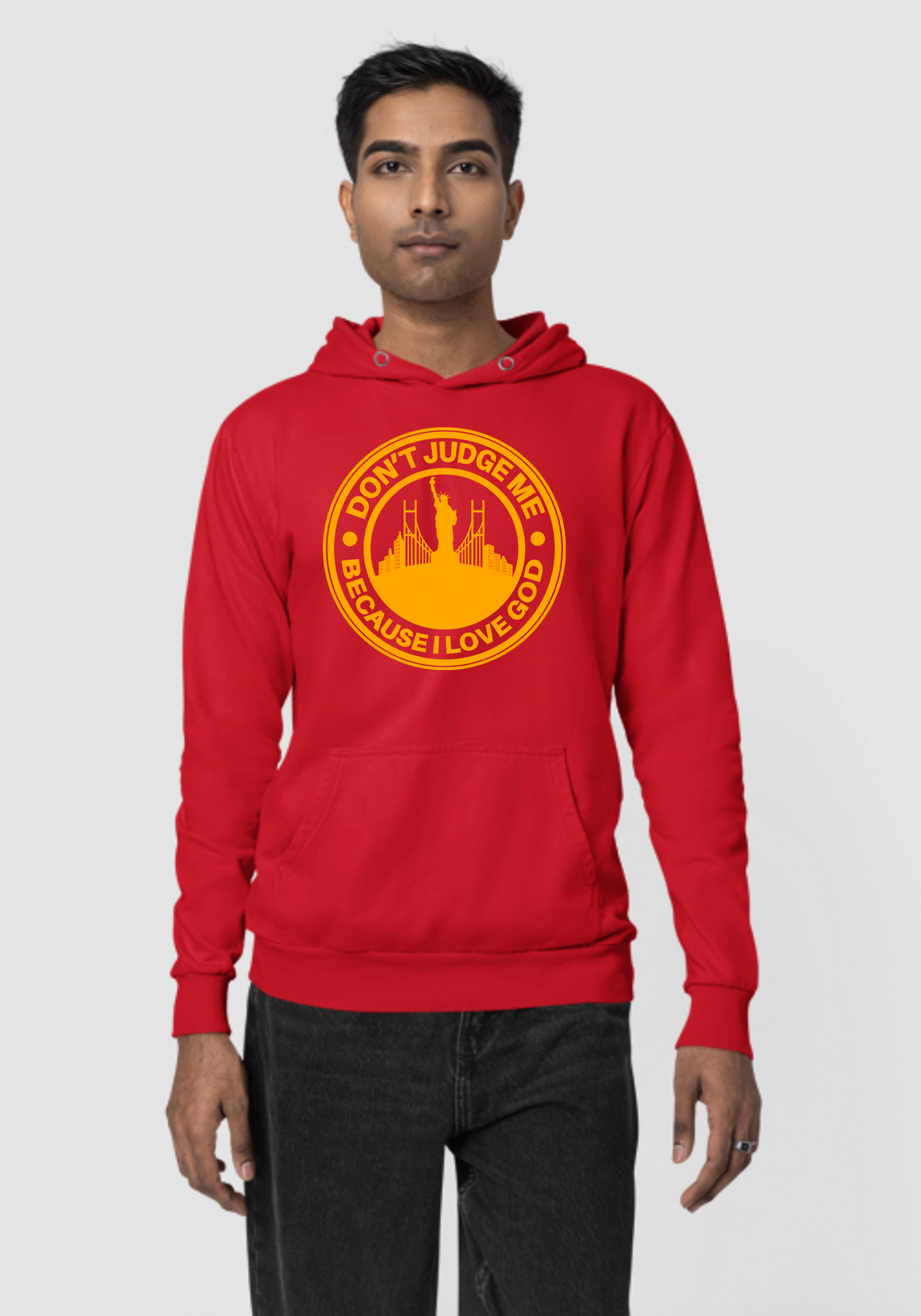 Red - Unisex Faith Hoodie – The City