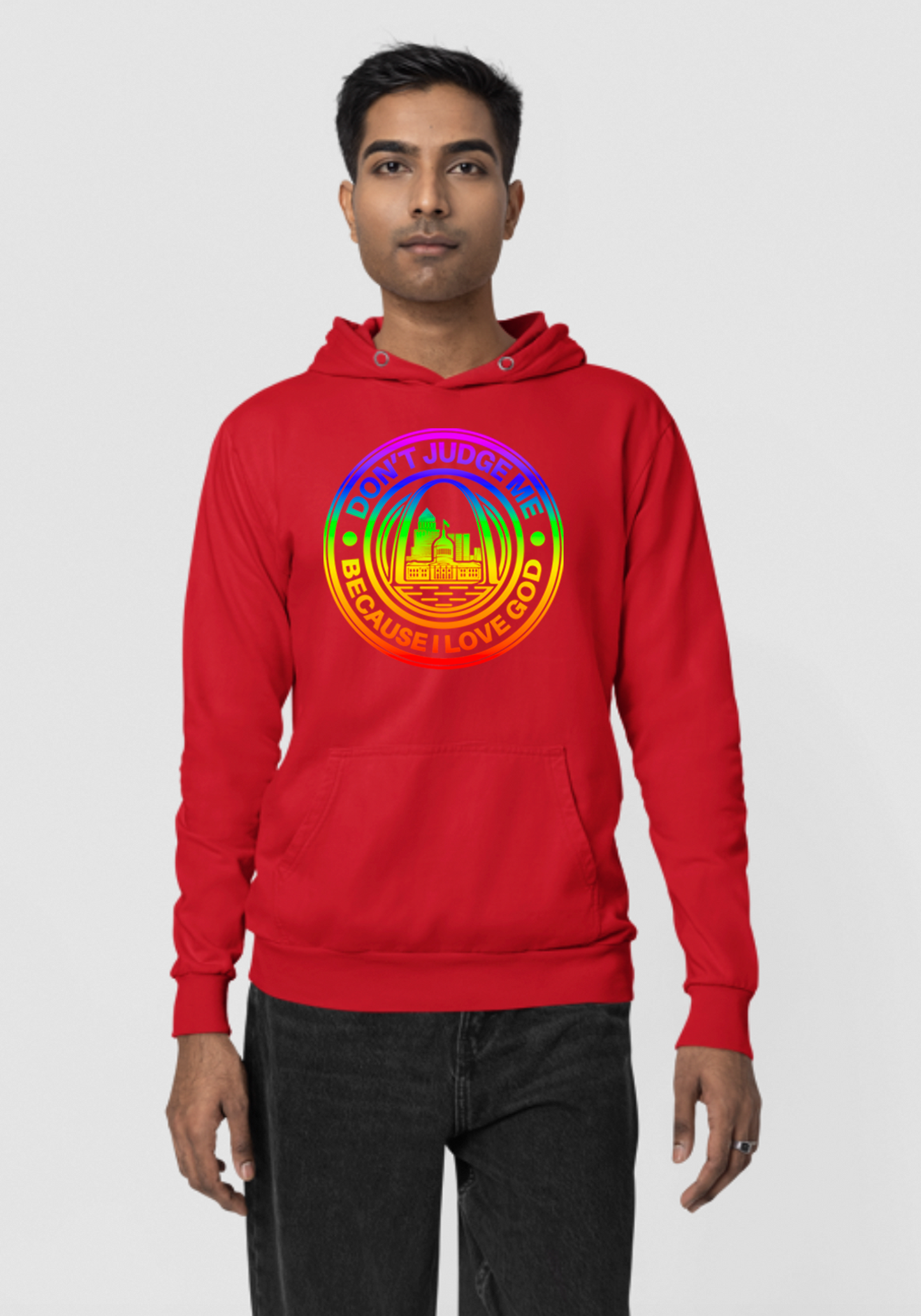 Red - Unisex Faith Hoodie – The Lou