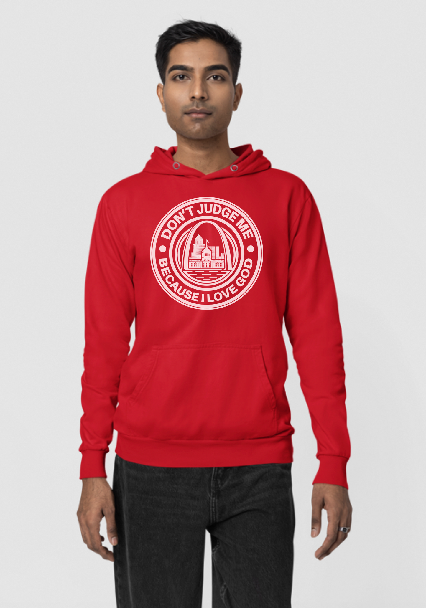 Red - Unisex Faith Hoodie – The Lou