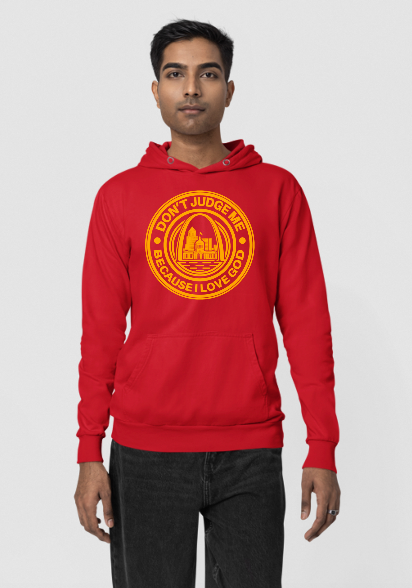 Red - Unisex Faith Hoodie – The Lou