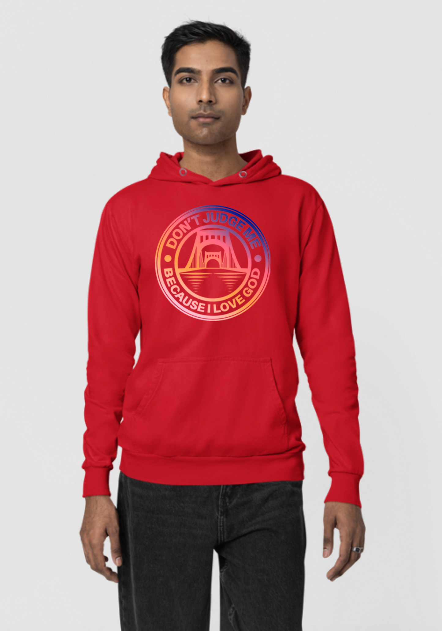 Red - Unisex Faith Hoodie – The Capital