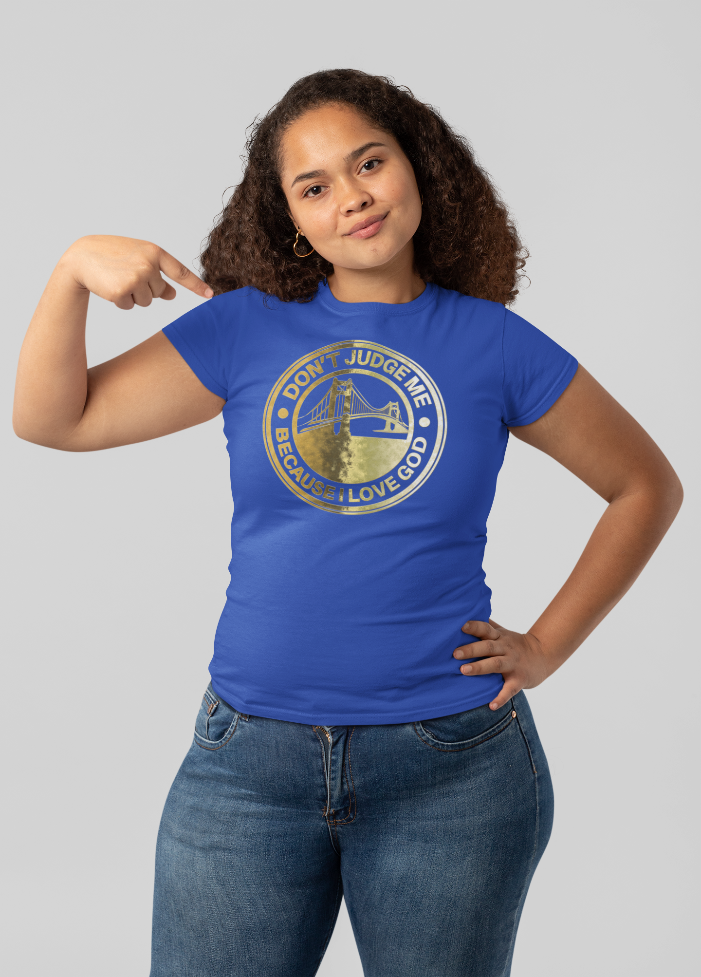 Royal Blue - Unisex Faith Tee – The Bay