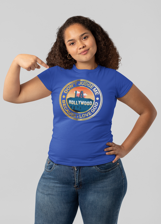 Royal Blue - Unisex Faith Tee – Hollywood