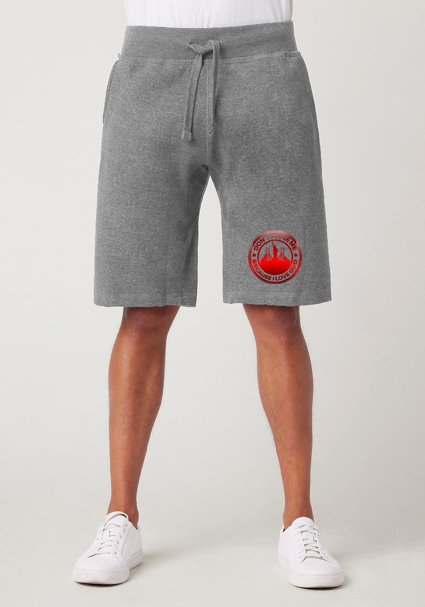 Heather Gray Spiritual Shorts - The City