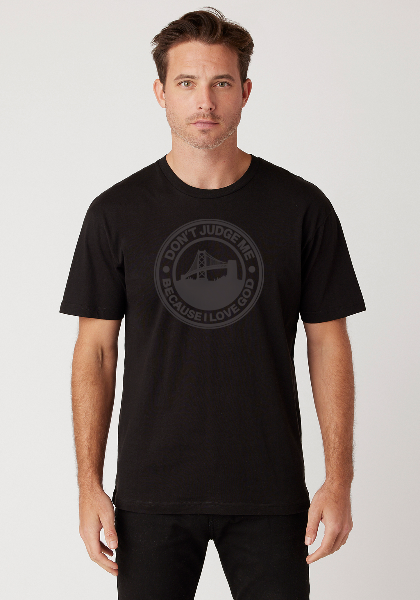 Black - Unisex Faith Tee – The Town