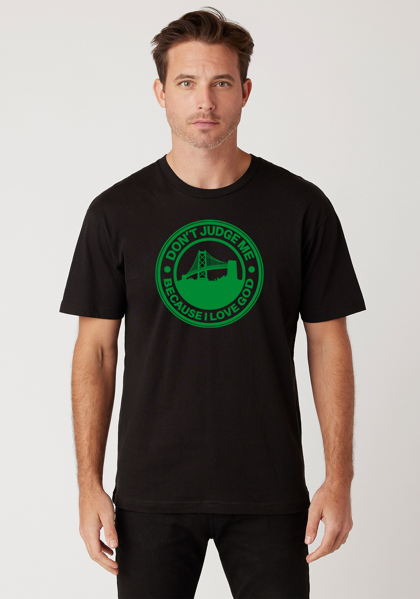 Black - Unisex Faith Tee – The Town