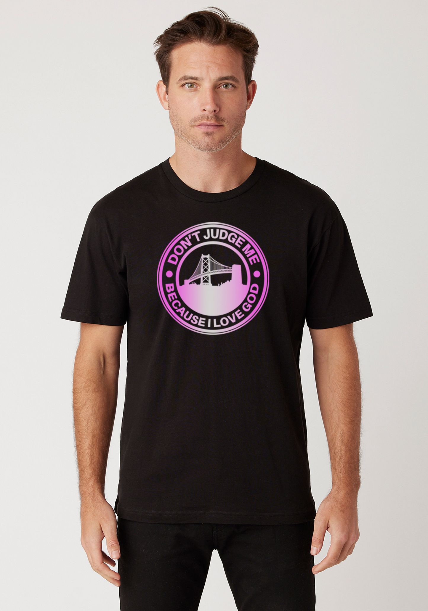 Black - Unisex Faith Tee – The Town