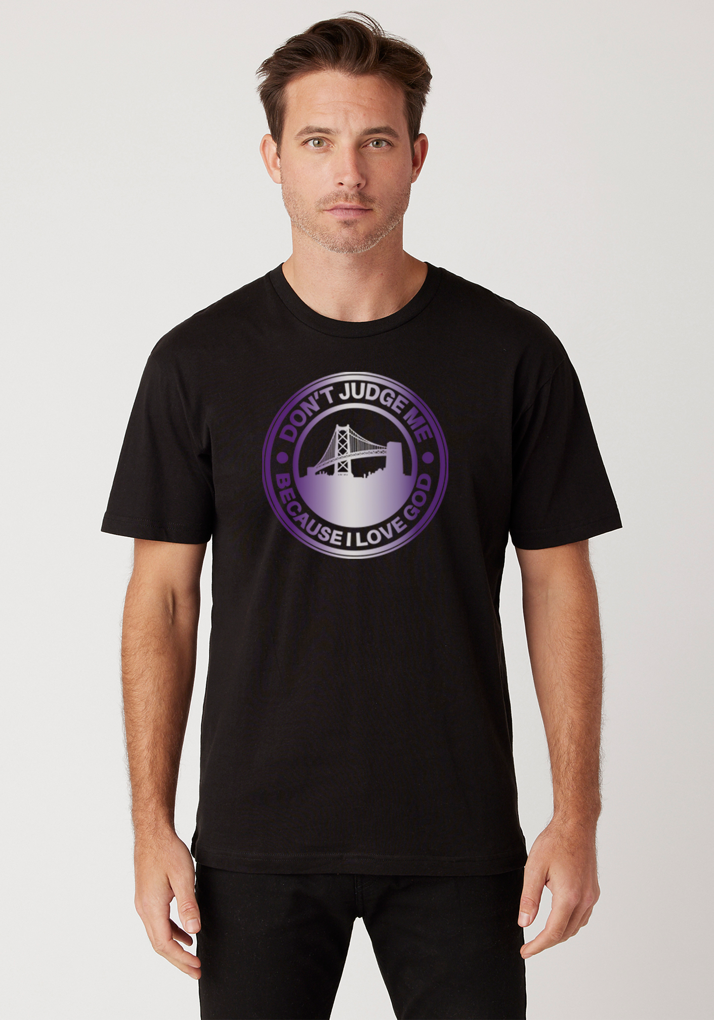 Black - Unisex Faith Tee – The Town