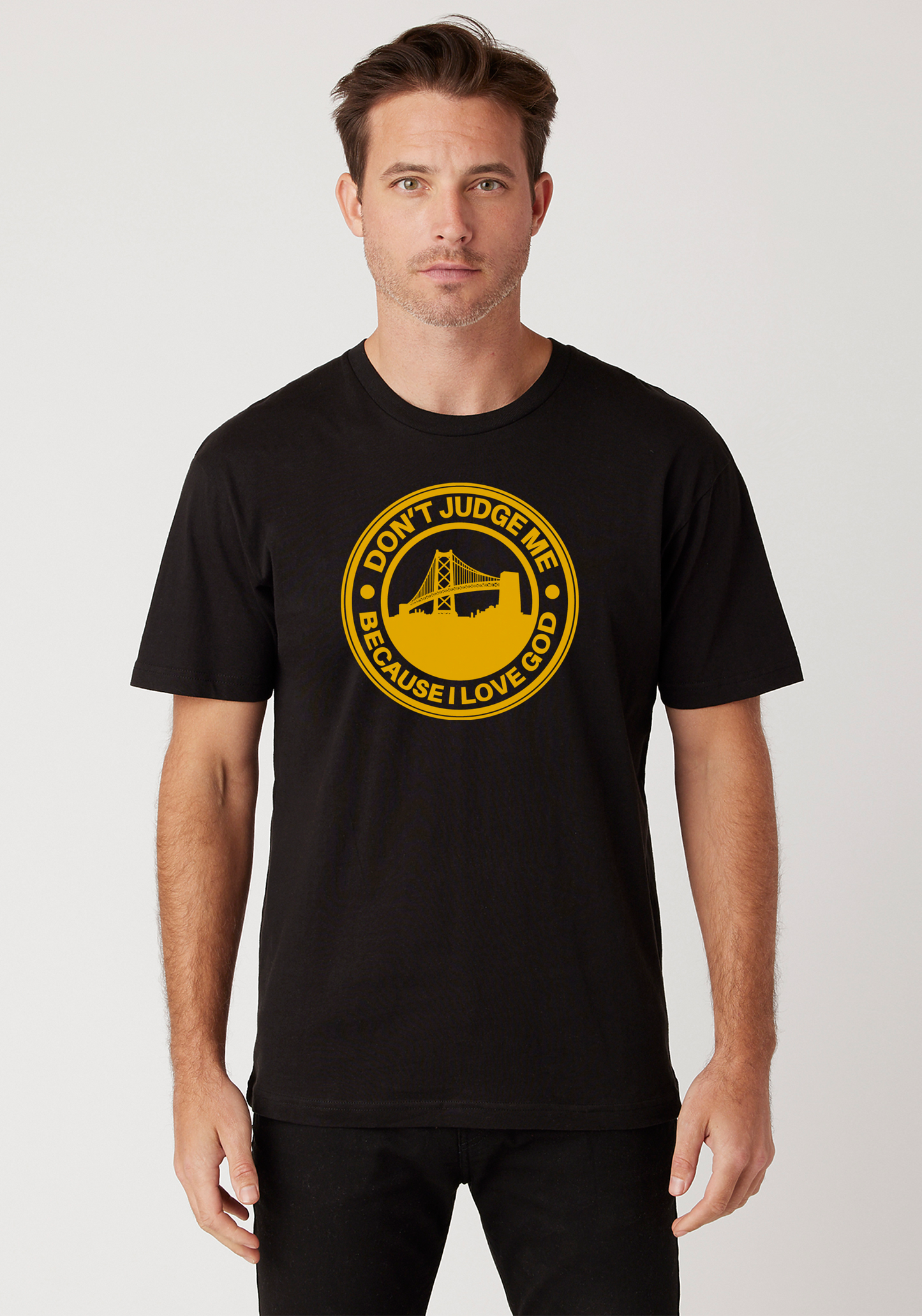 Black - Unisex Faith Tee – The Town