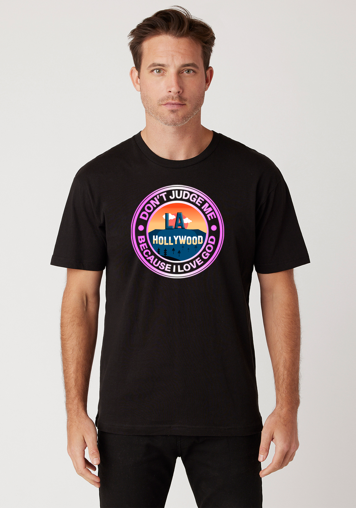 Black - Unisex Faith Tee – Hollywood