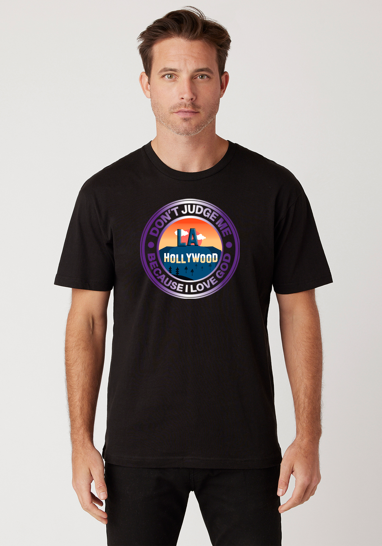 Black - Unisex Faith Tee – Hollywood