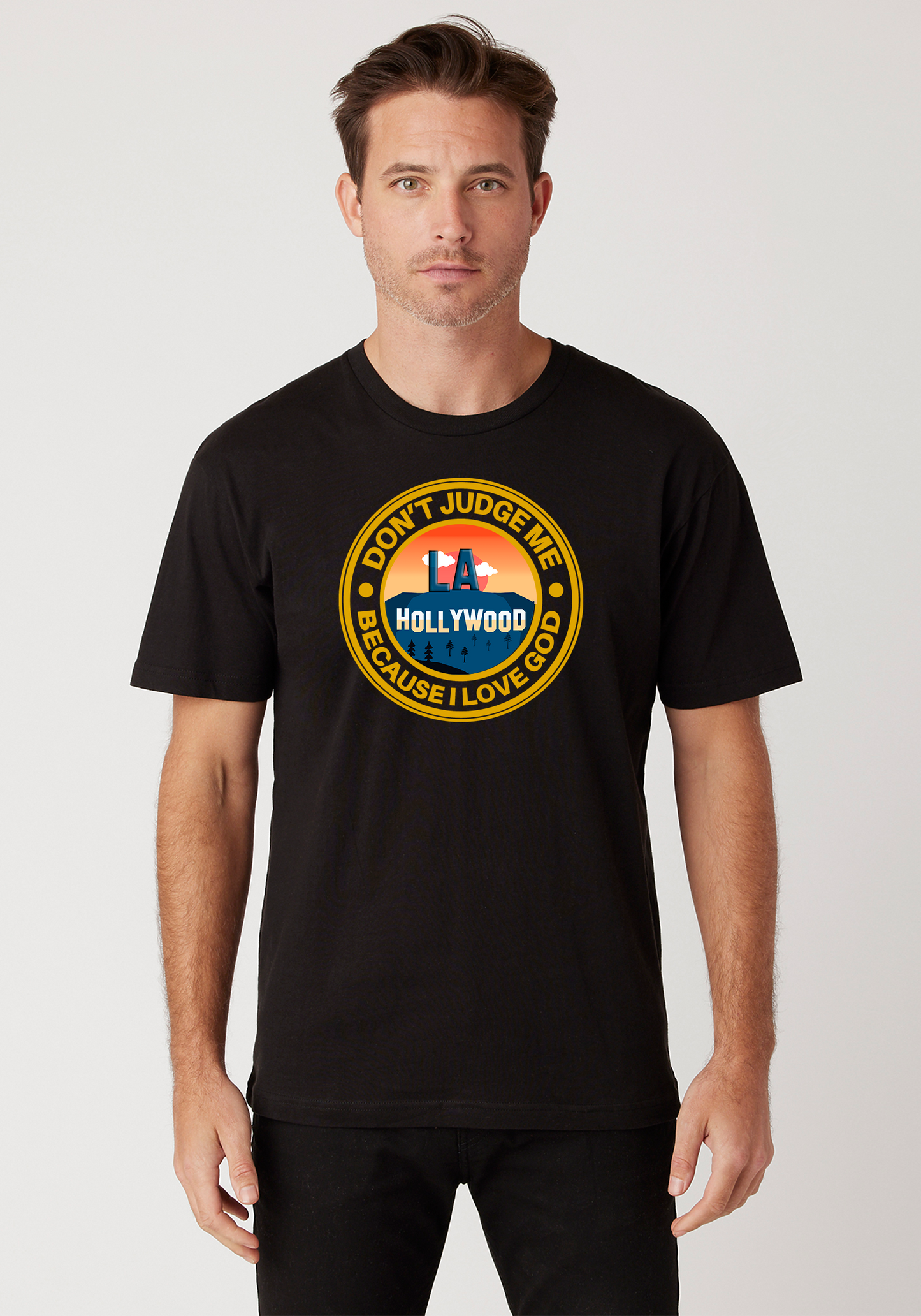 Black - Unisex Faith Tee – Hollywood