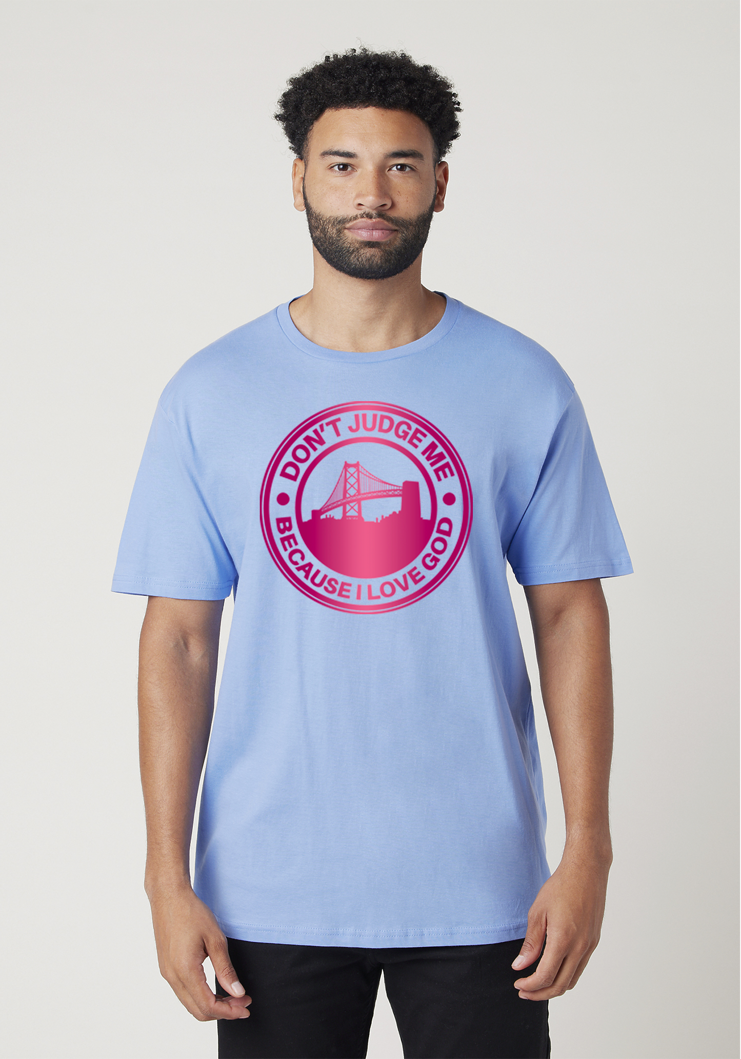 Carolina Blue - Unisex Faith Tee – The Town