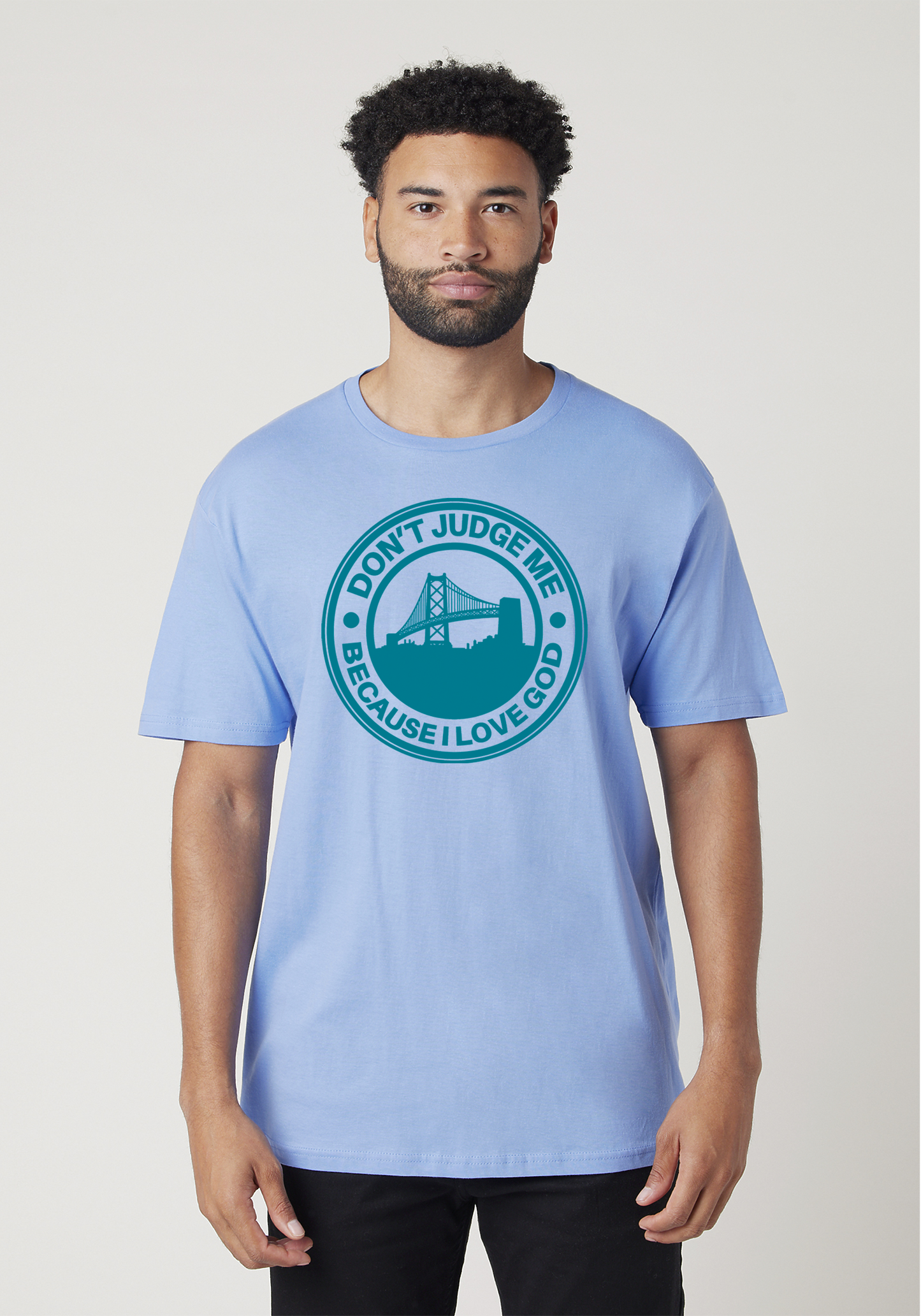 Carolina Blue - Unisex Faith Tee – The Town