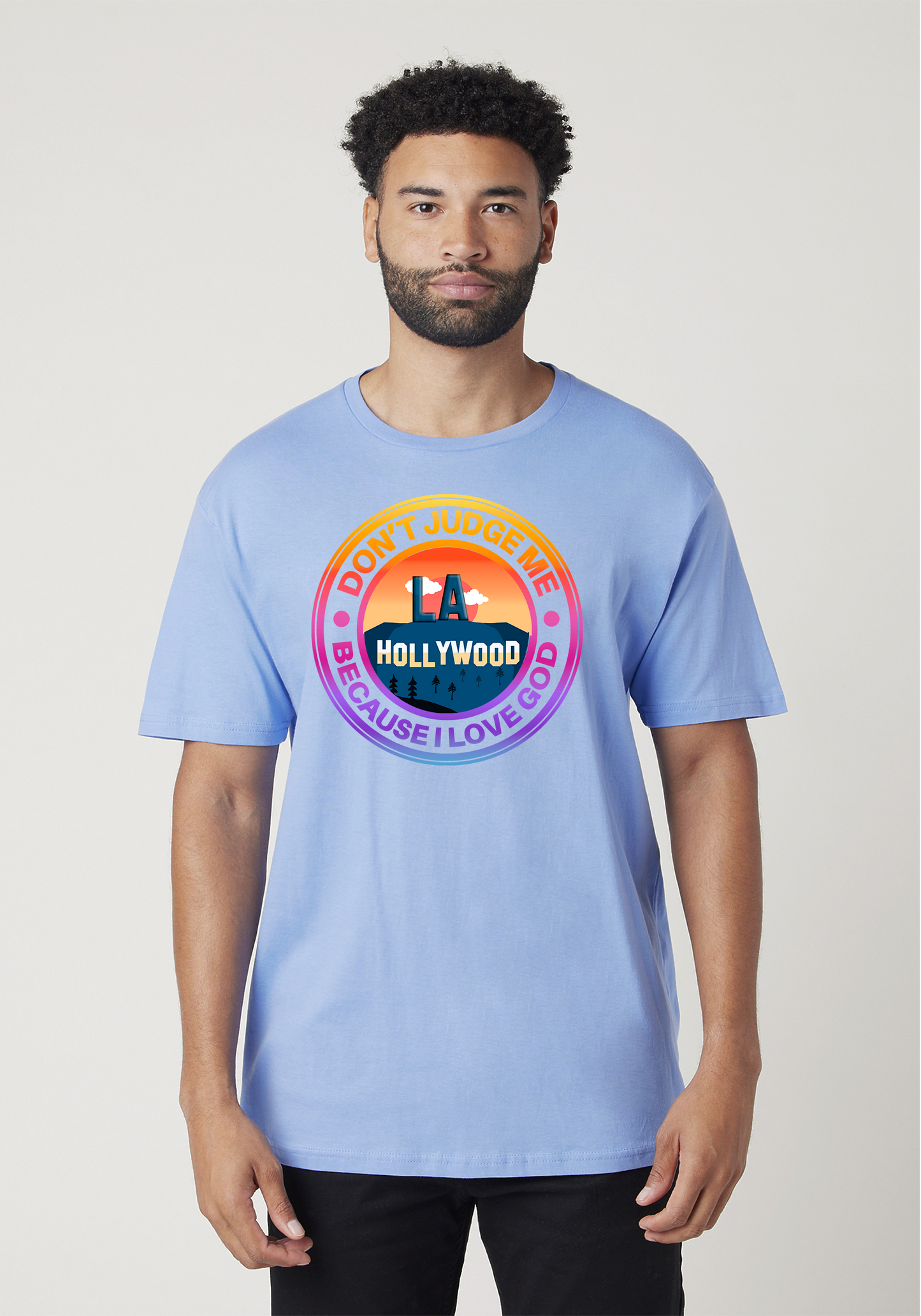 Carolina Blue Unisex Faith T-Shirt - Hollywood
