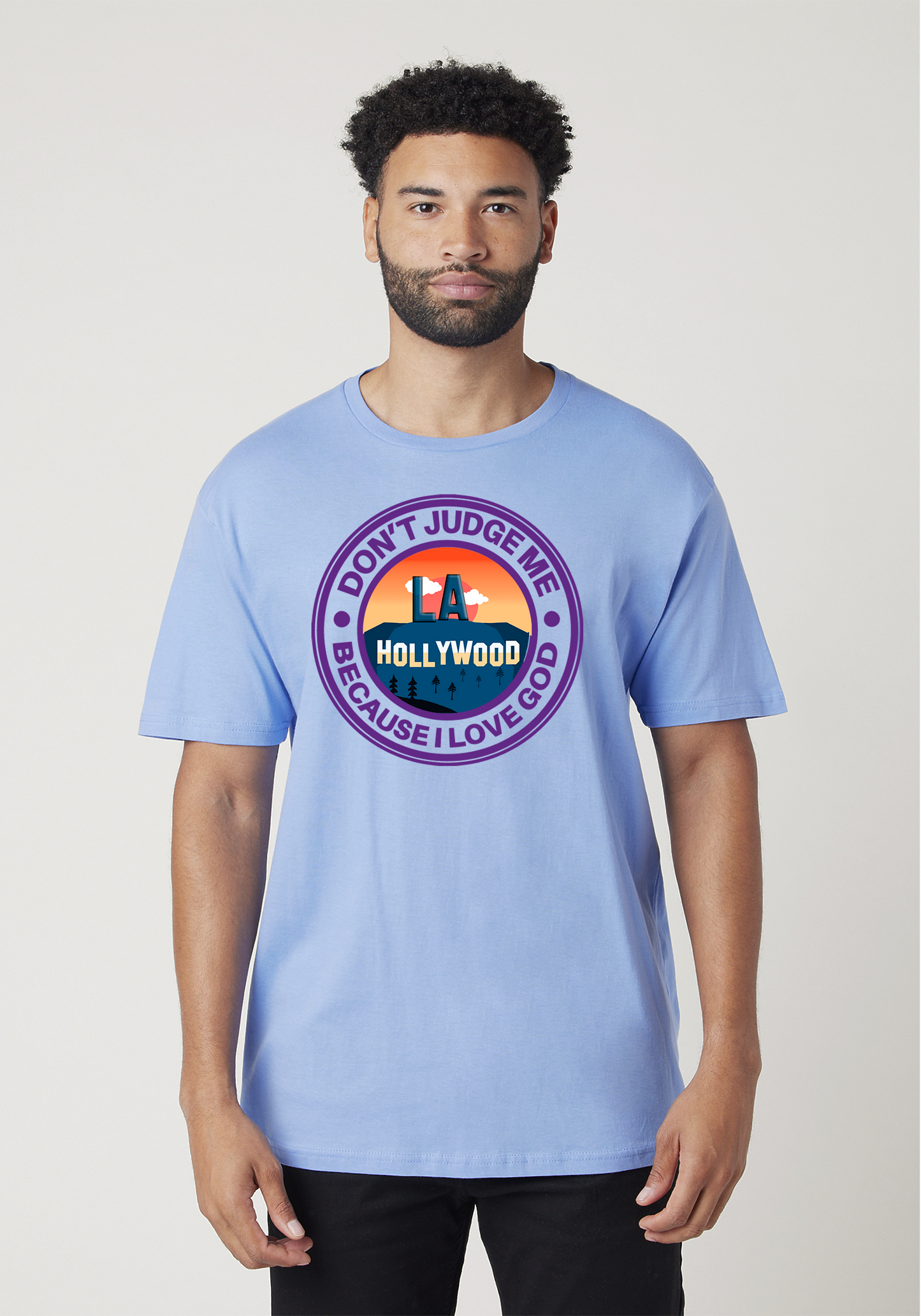 Carolina Blue Unisex Faith T-Shirt - Hollywood