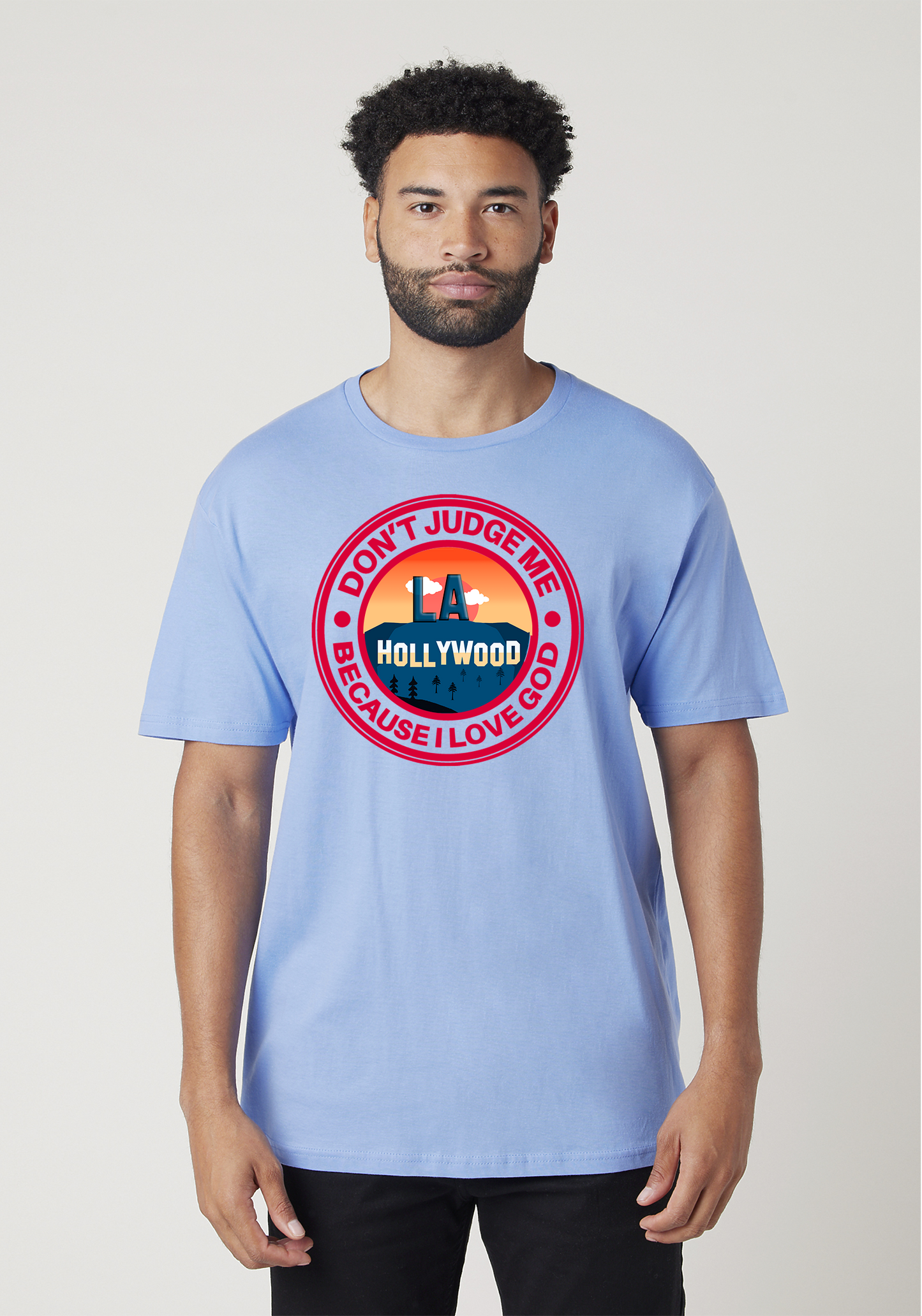 Carolina Blue Unisex Faith T-Shirt - Hollywood