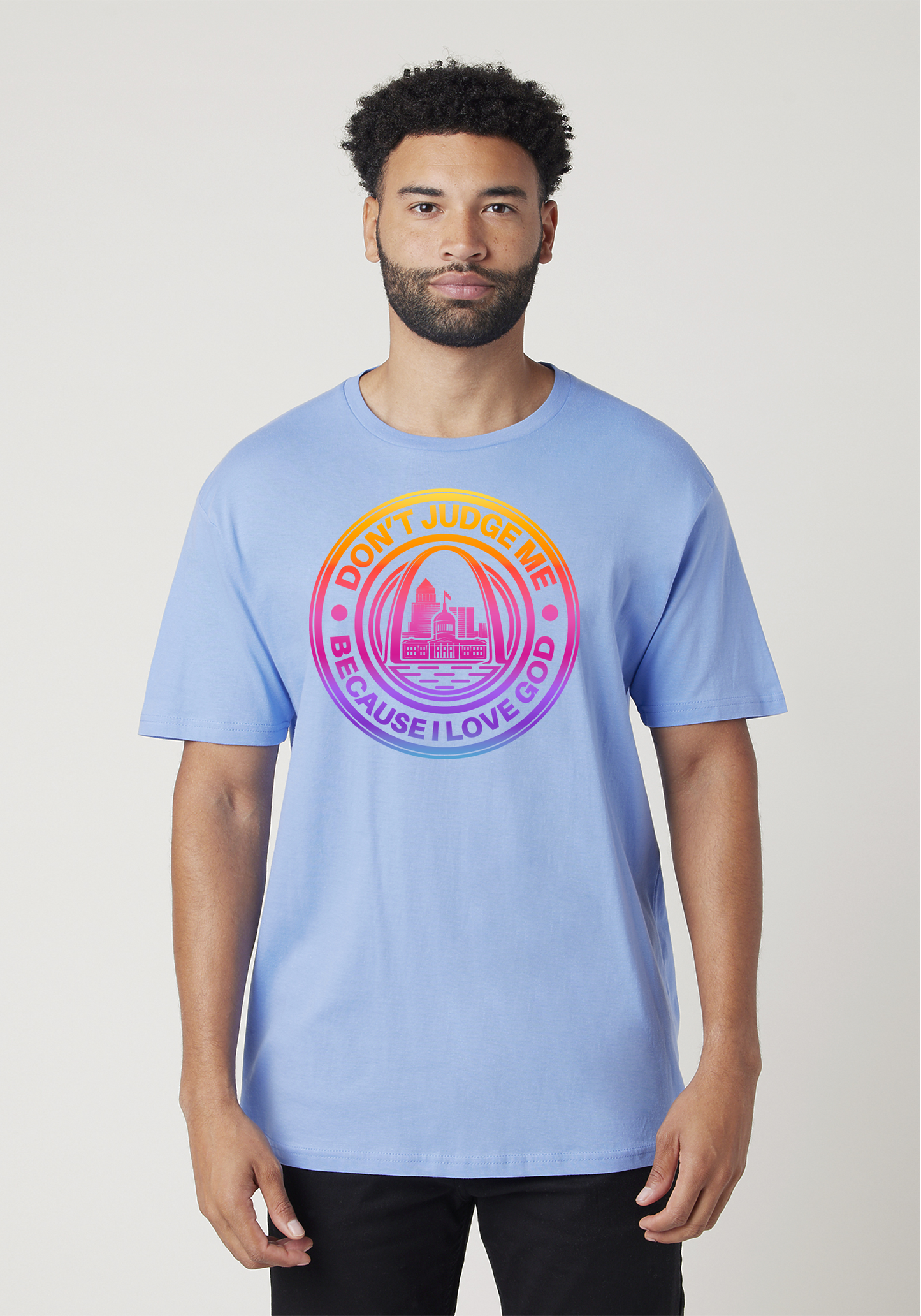 Carolina Blue - Unisex Faith Tee – The Lou