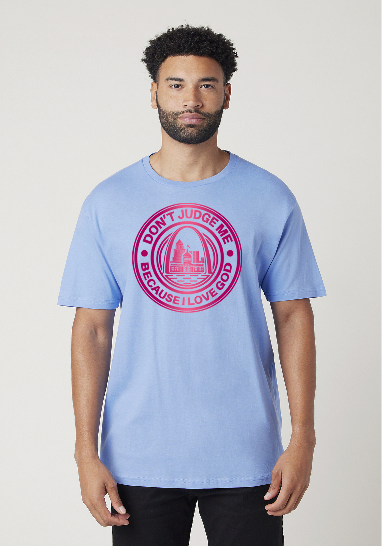 Carolina Blue - Unisex Faith Tee – The Lou