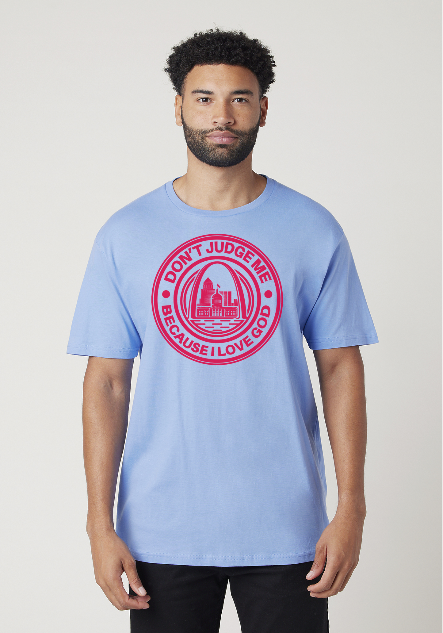 Carolina Blue - Unisex Faith Tee – The Lou