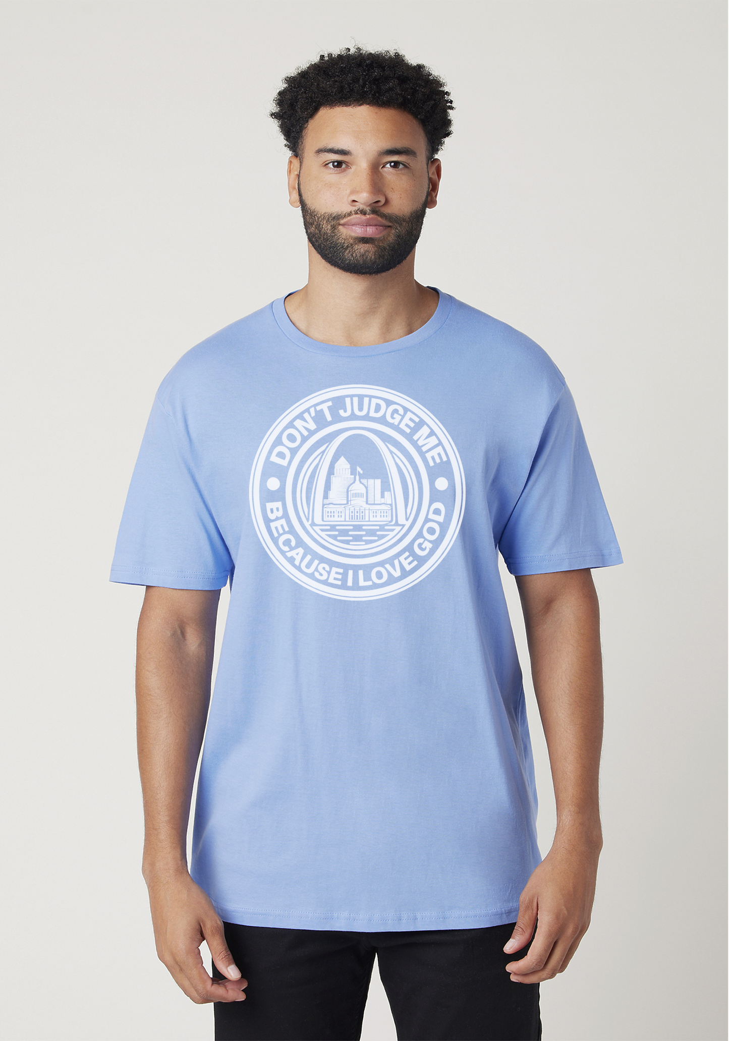 Carolina Blue - Unisex Faith Tee – The Lou