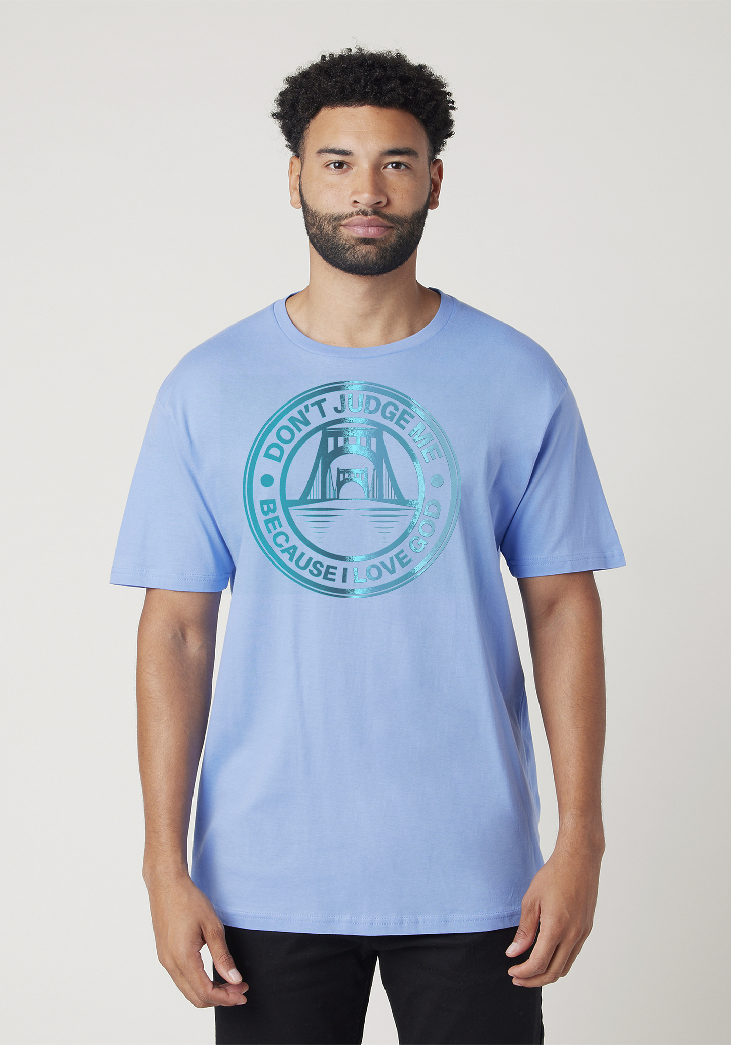 Carolina Blue - Unisex Faith Tee – The Capital