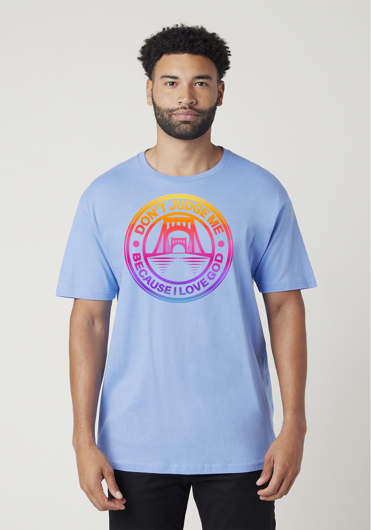 Carolina Blue - Unisex Faith Tee – The Capital