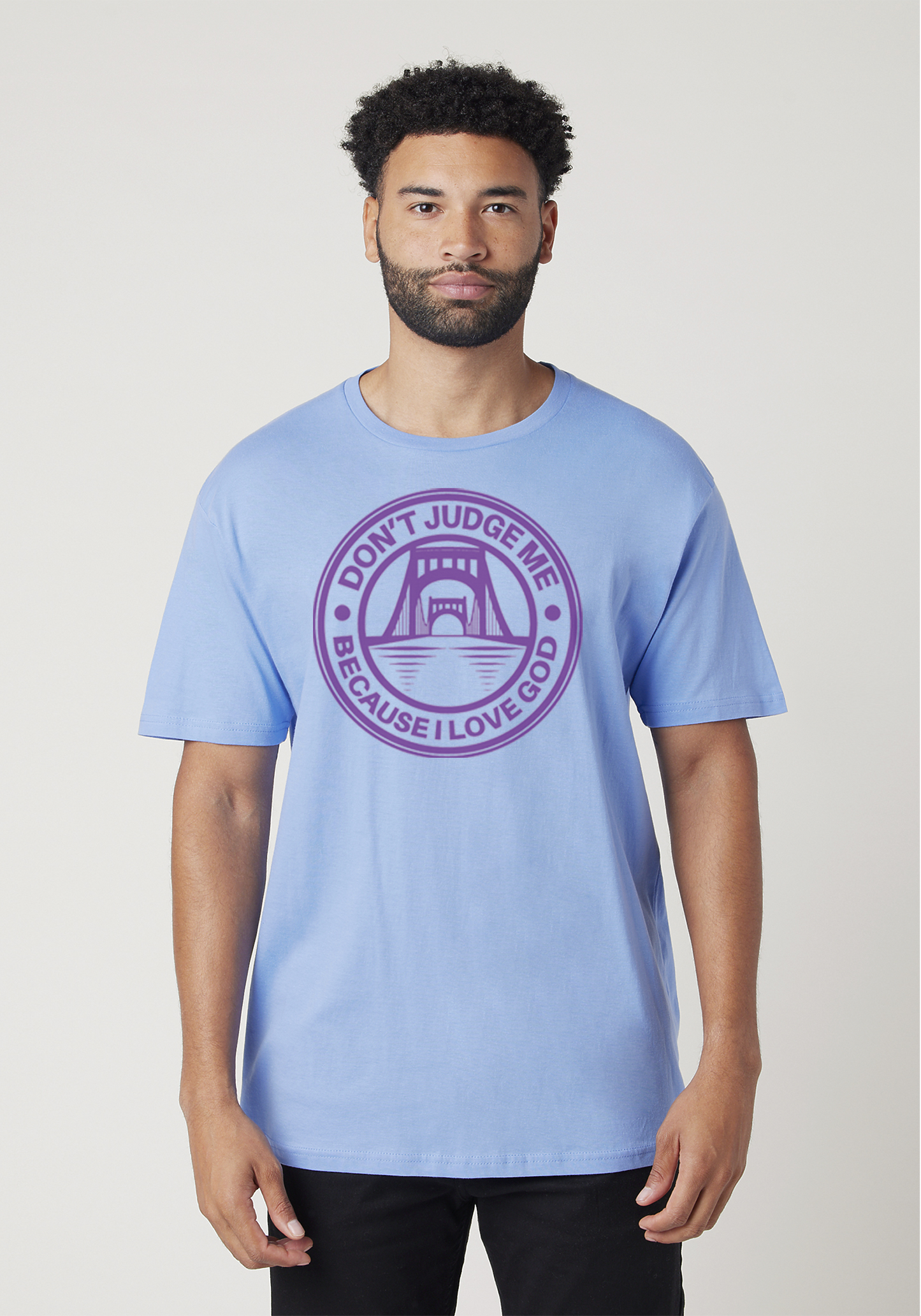 Carolina Blue - Unisex Faith Tee – The Capital