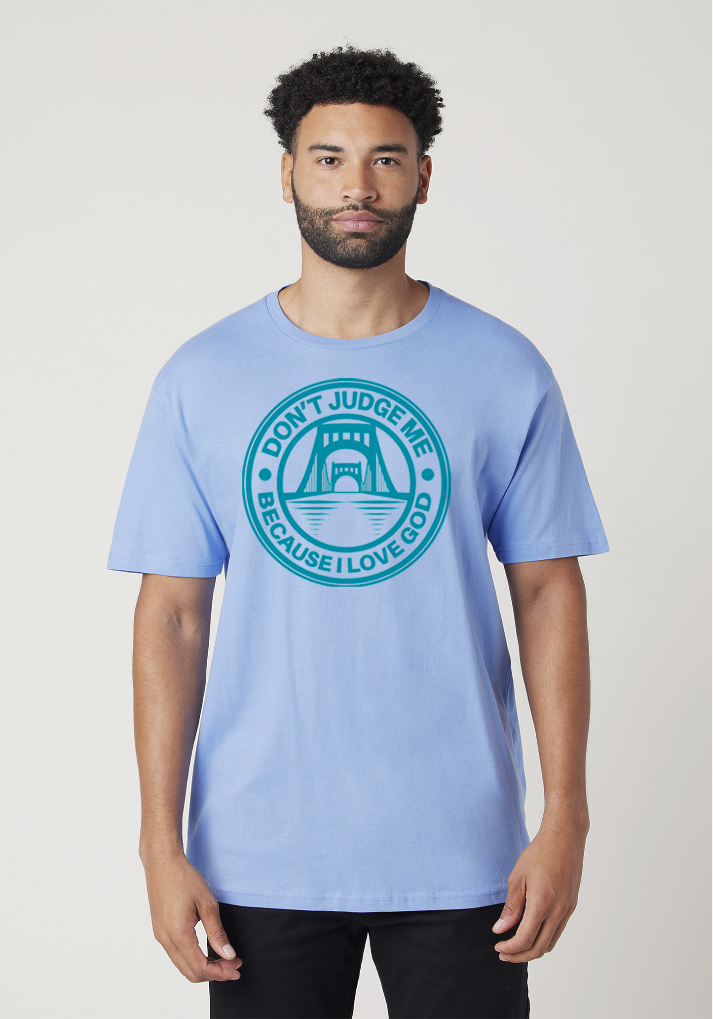 Carolina Blue - Unisex Faith Tee – The Capital