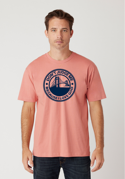 Dusty Rose - Unisex Faith Tee – The Bay