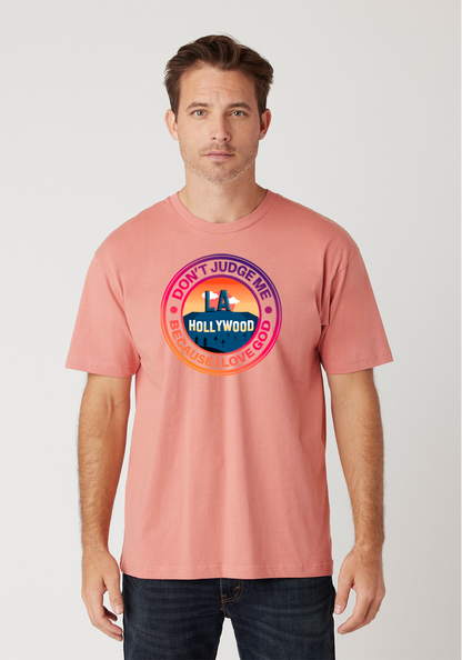 Dusty Rose - Unisex Faith Tee – Hollywood
