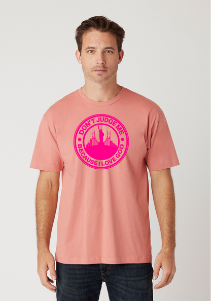 Dusty Rose - Unisex Faith Tee – The City