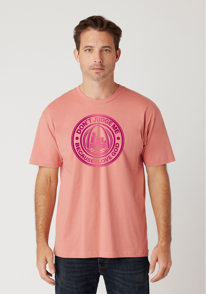 Dusty Rose - Unisex Faith Tee – The Lou