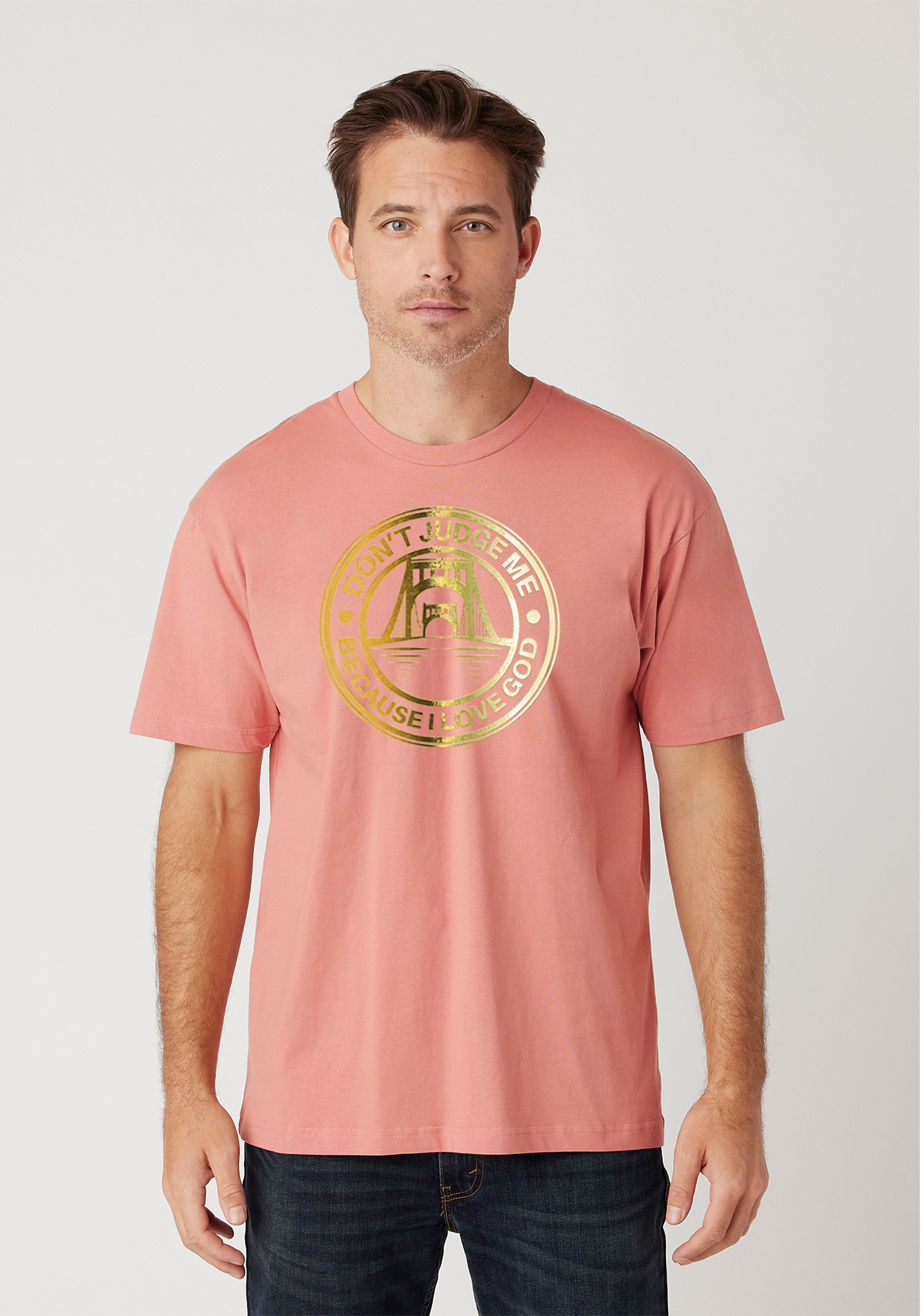Dusty Rose - Unisex Faith Tee – The Capital